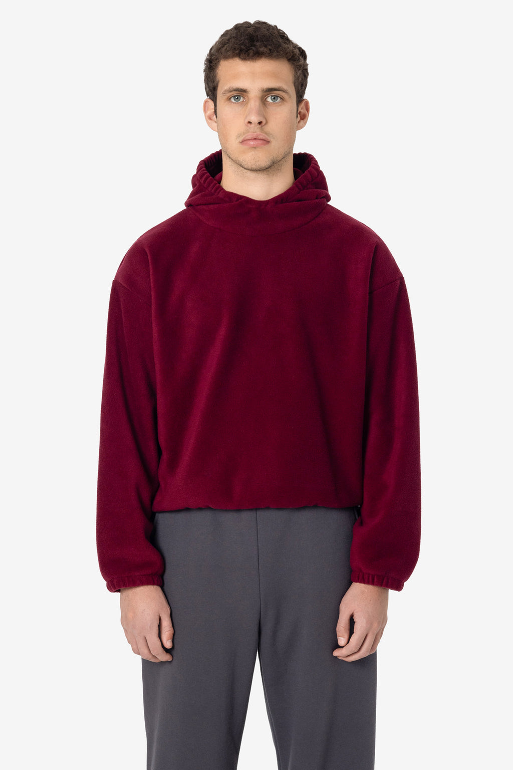 PF409 - Polar Fleece No Pocket Hoodie