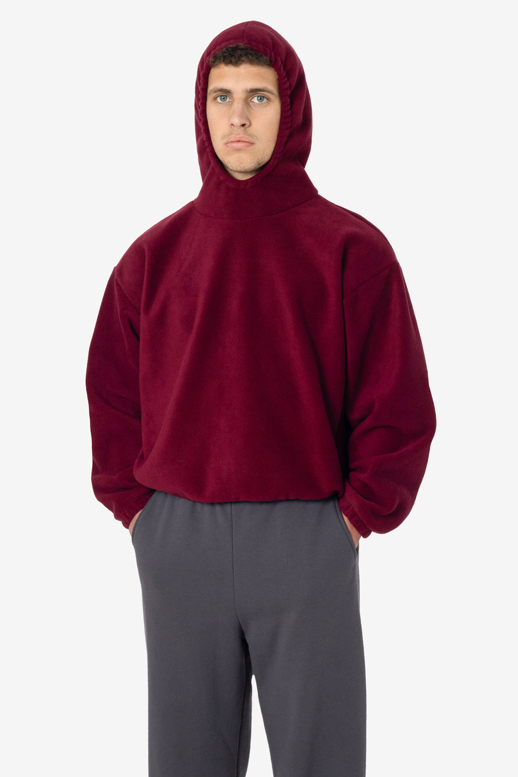 PF409 - Polar Fleece No Pocket Hoodie