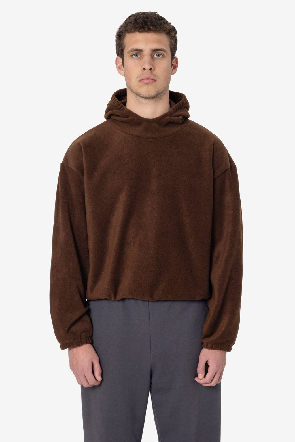 PF409 - Polar Fleece No Pocket Hoodie