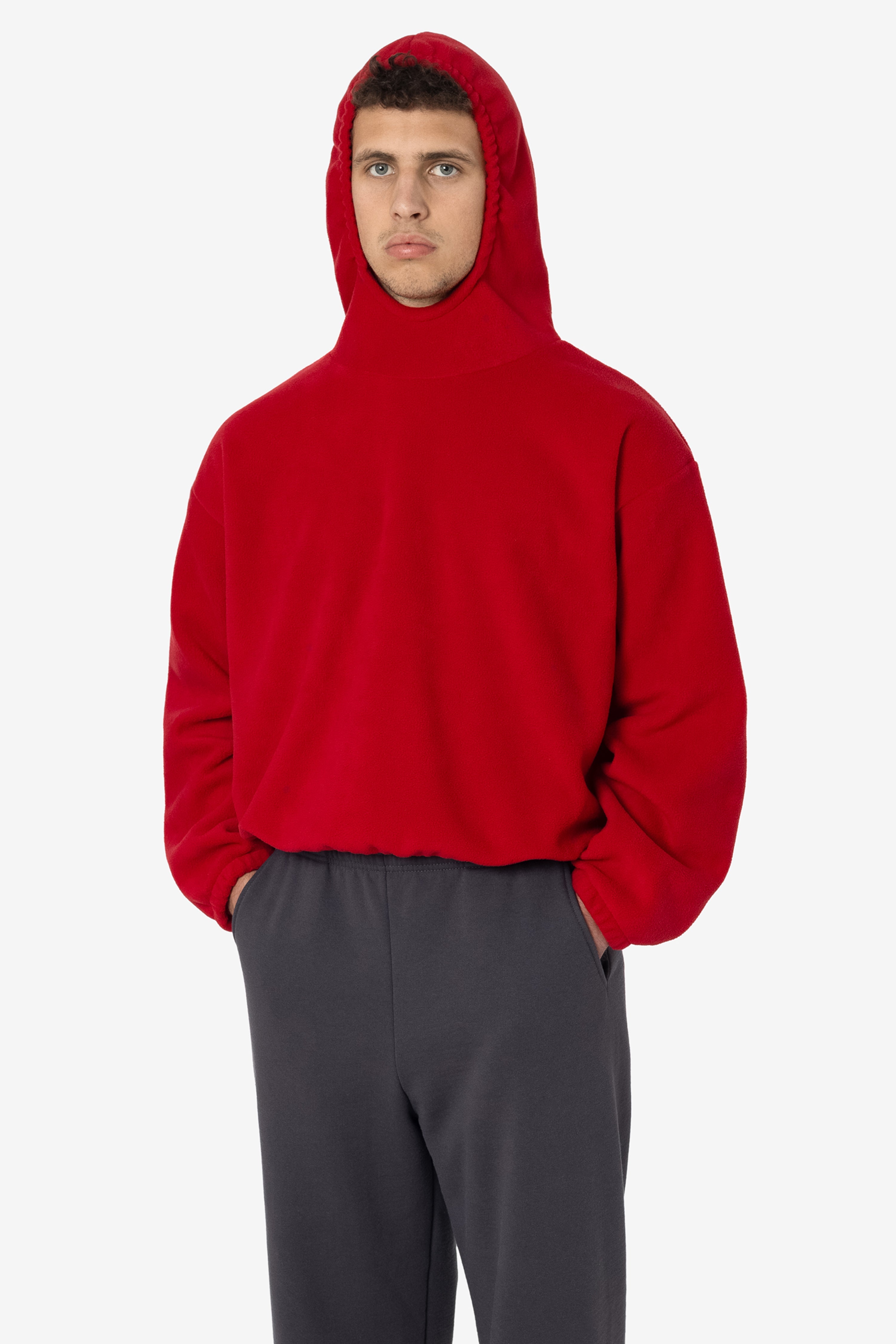 PF409 - Polar Fleece No Pocket Hoodie
