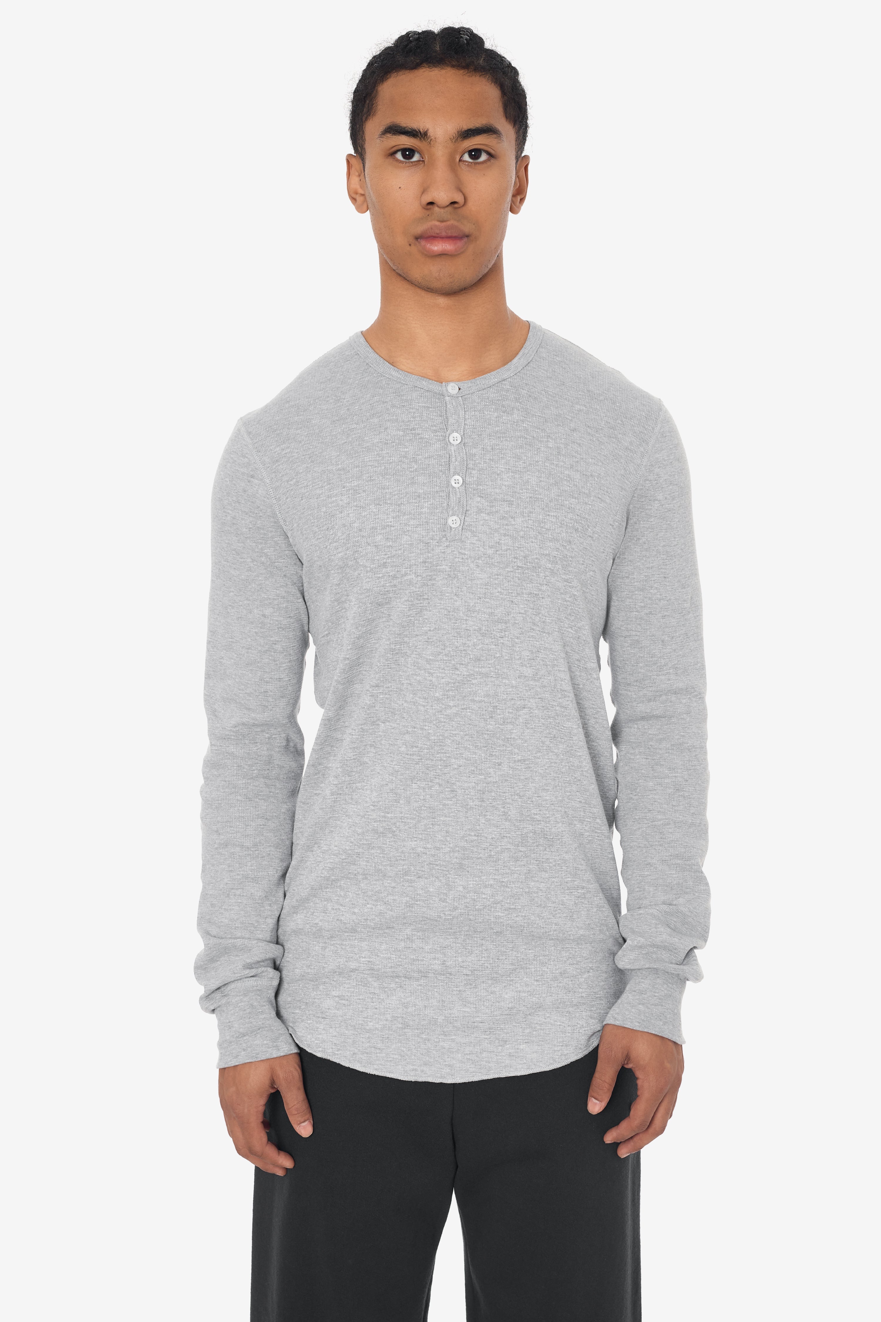 TX458GD - Long Sleeve Heavy Thermal Heritage Henley