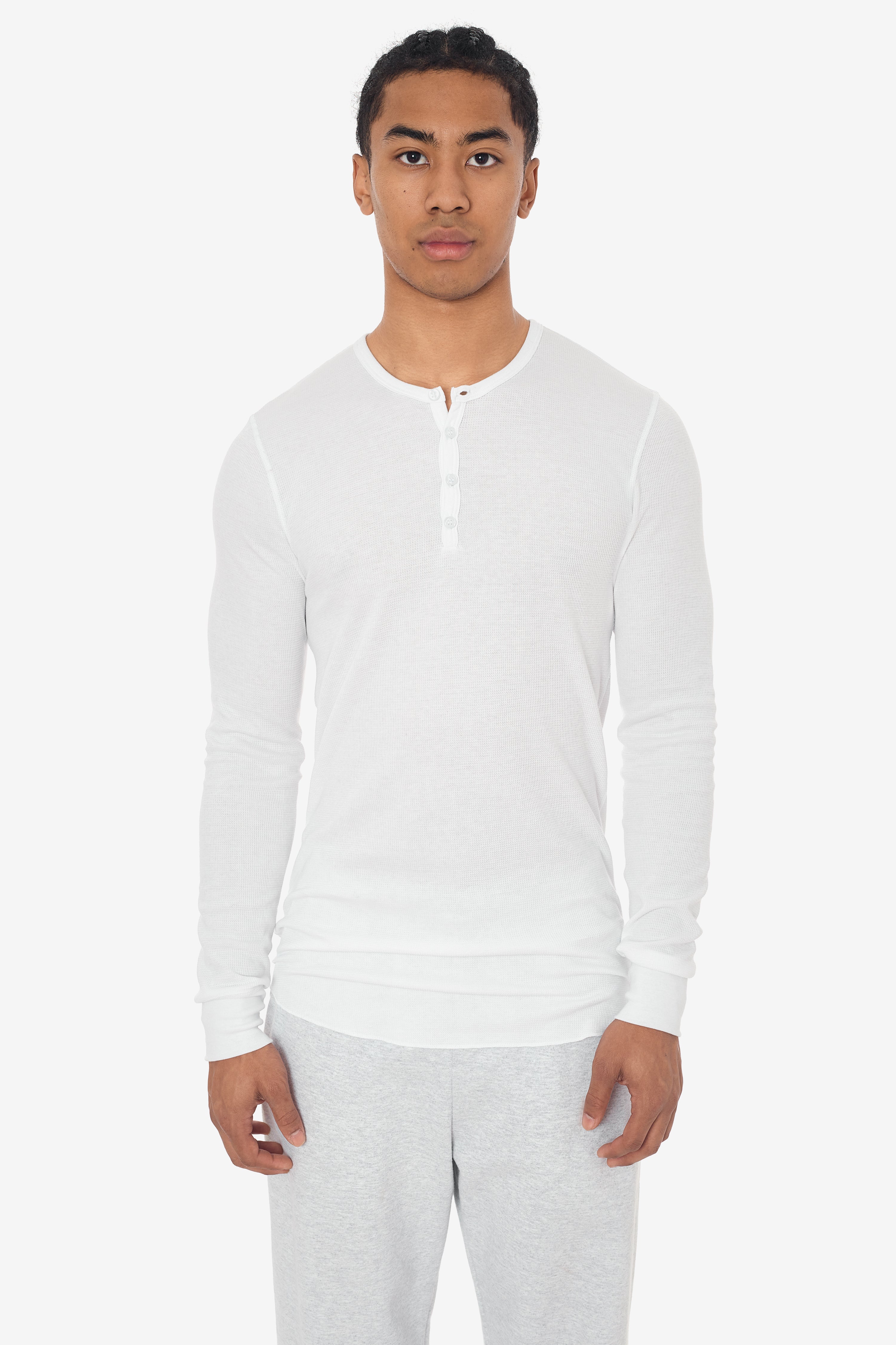 TX458GD - Long Sleeve Heavy Thermal Heritage Henley