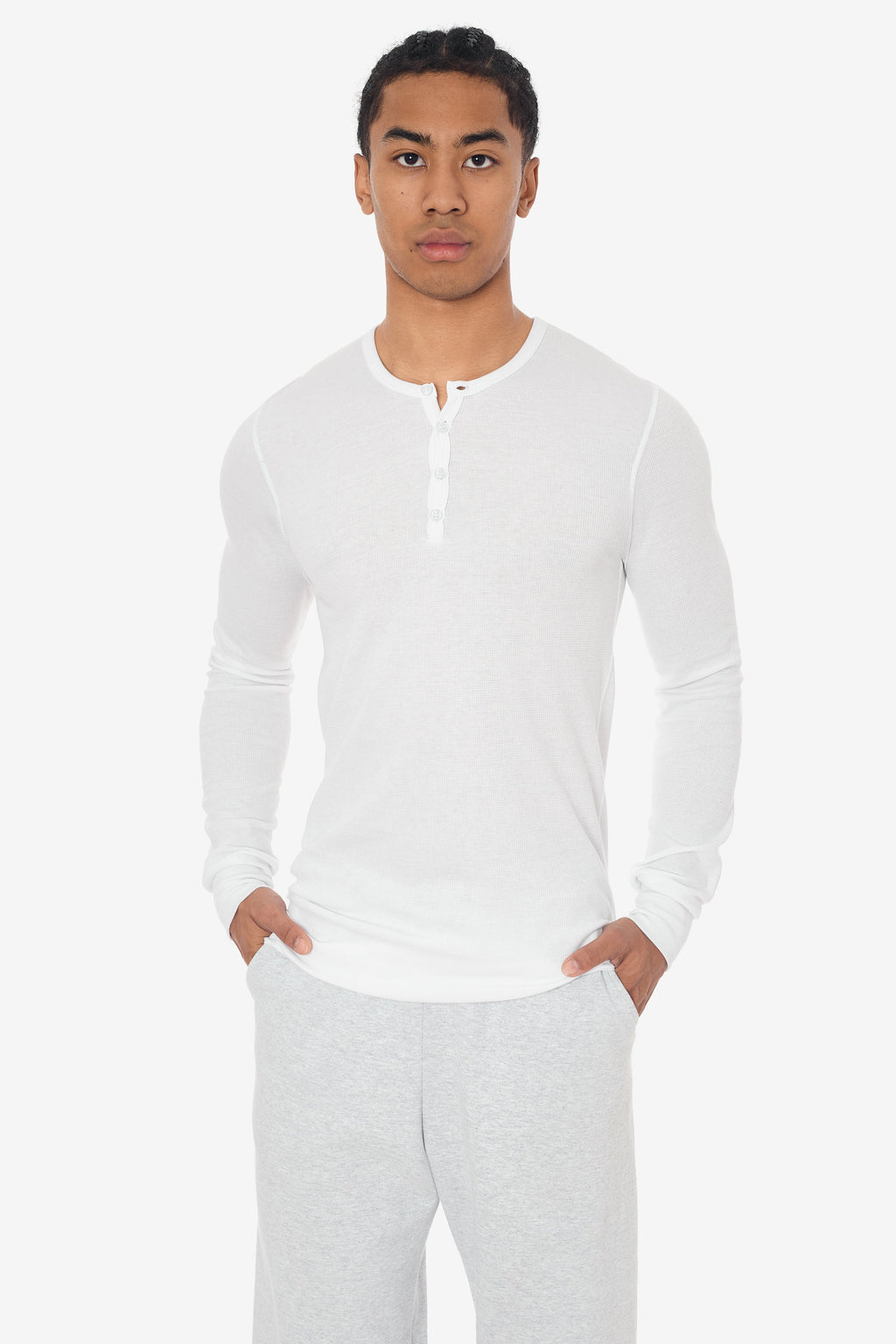 TX458GD - Long Sleeve Heavy Thermal Heritage Henley