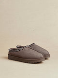 Tammy Mocha Faux Suede Slippers