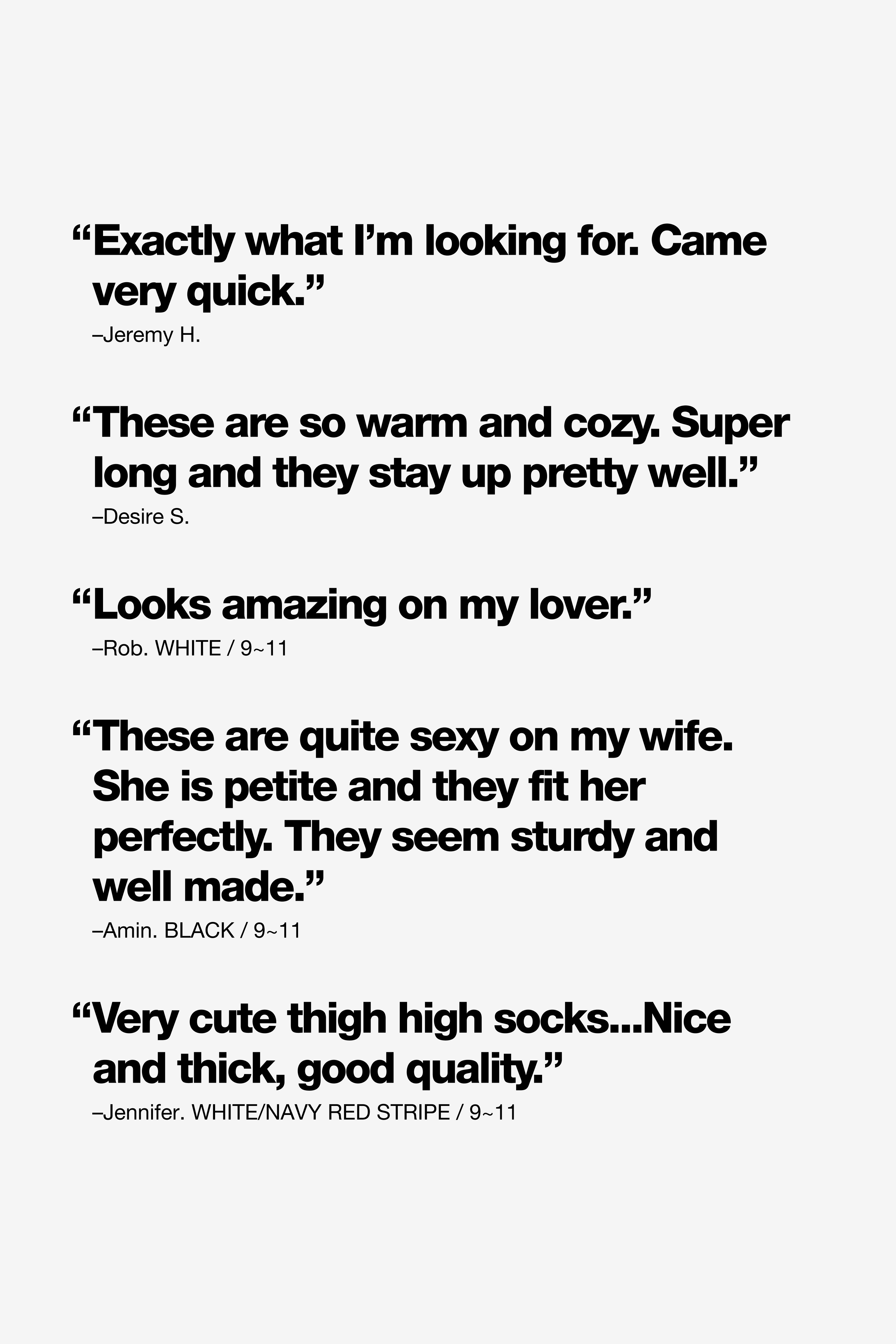 THIGHHIGH - Thigh High Sock