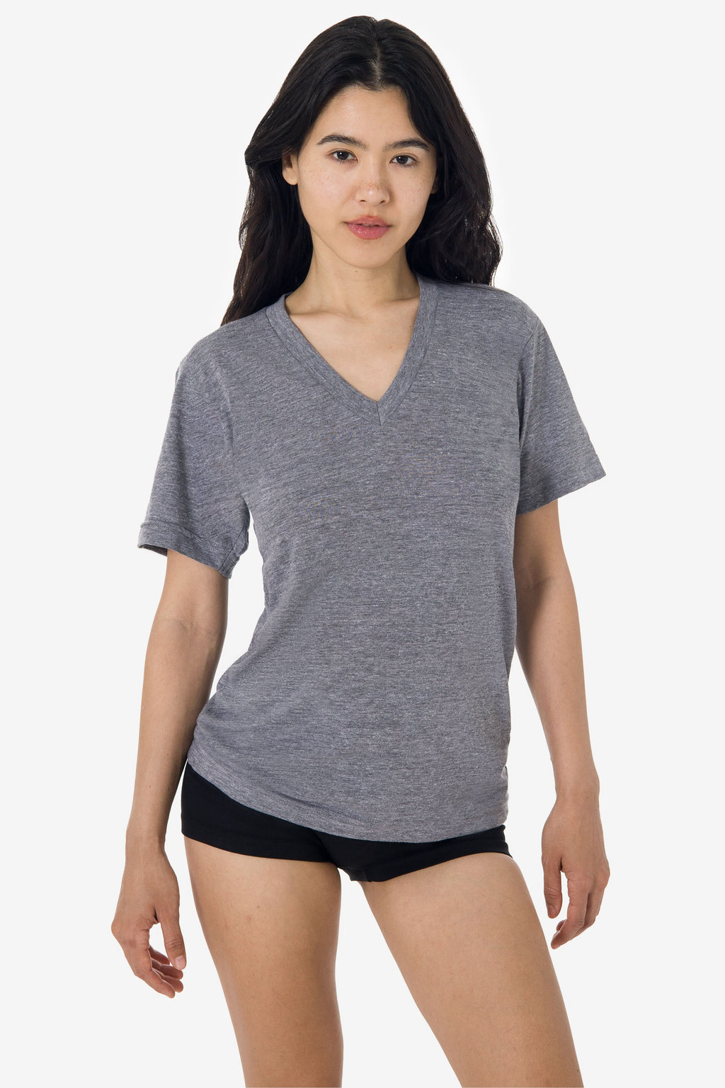 TR61 - 3.7oz Short Sleeve Tri-Blend V-Neck