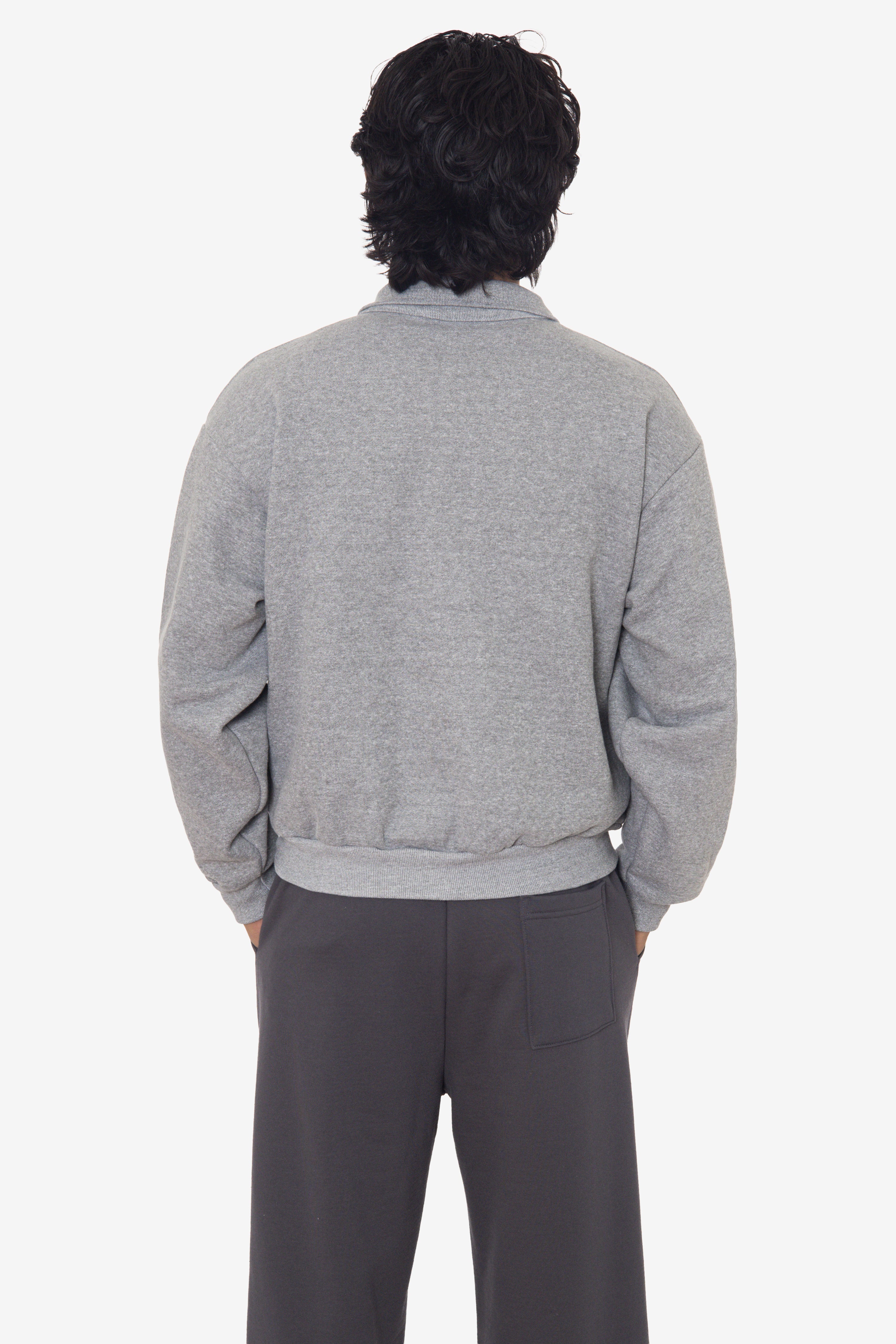 TRF412 - Half Zip Collared Fleece Pullover