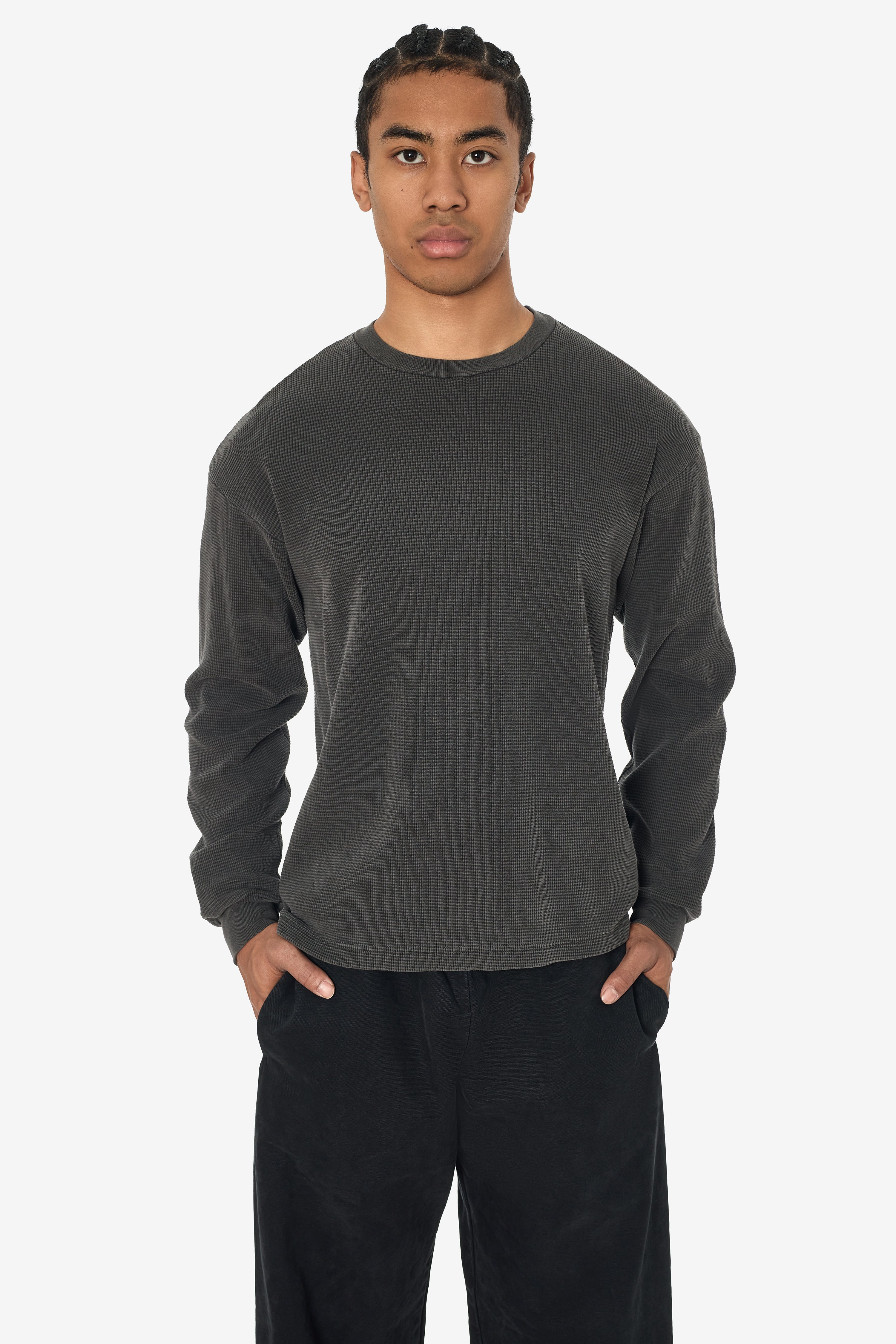TX407GD - Long Sleeve Heavy Thermal Crew Neck