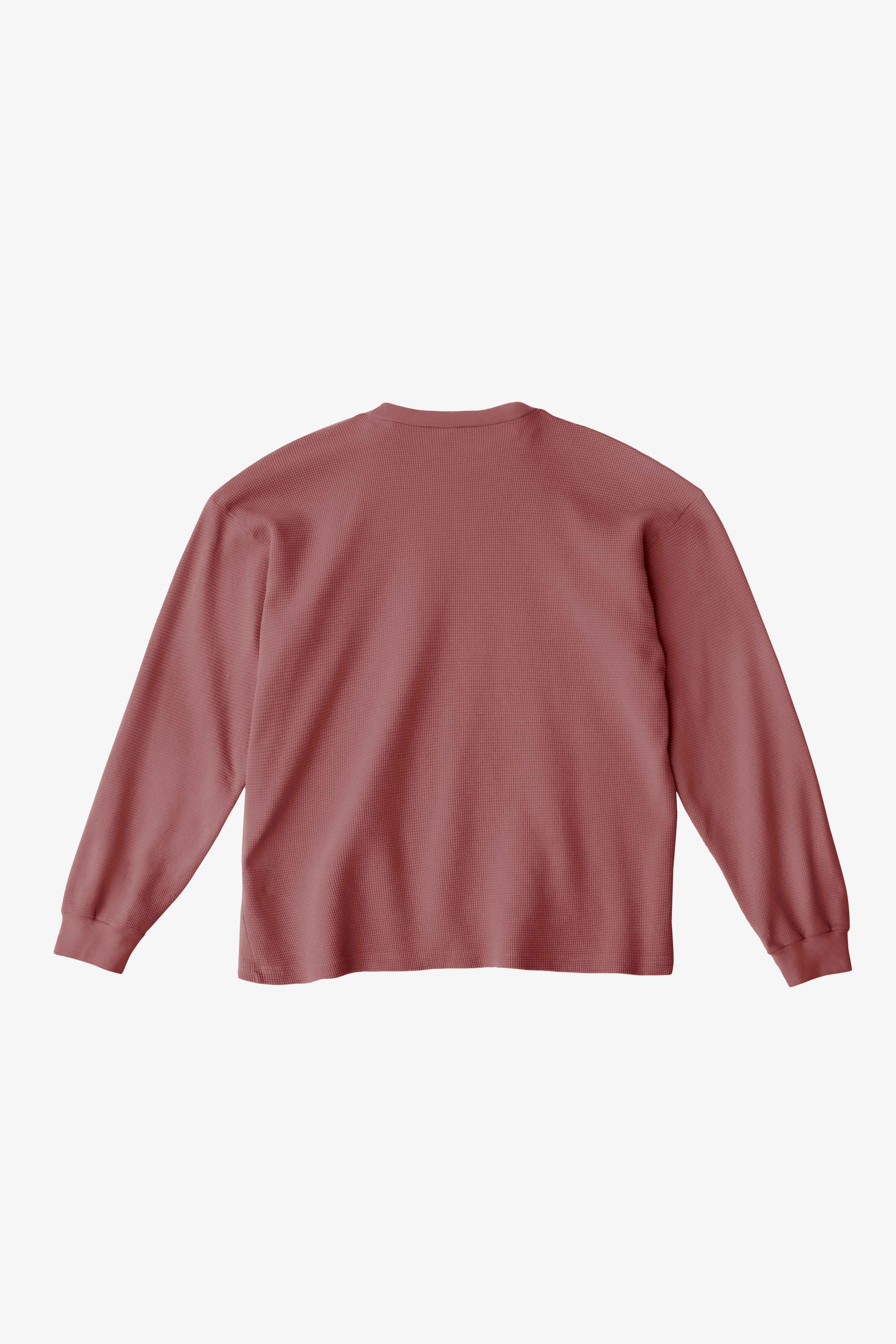 TX407GD Mix - Long Sleeve Heavy Thermal Crew Neck