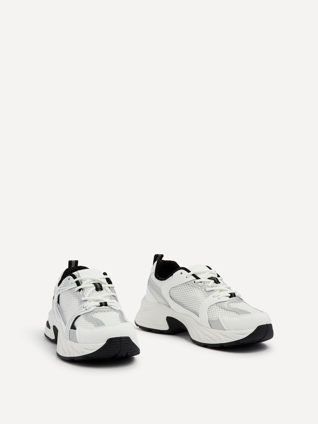 Venture White Mesh Trainers