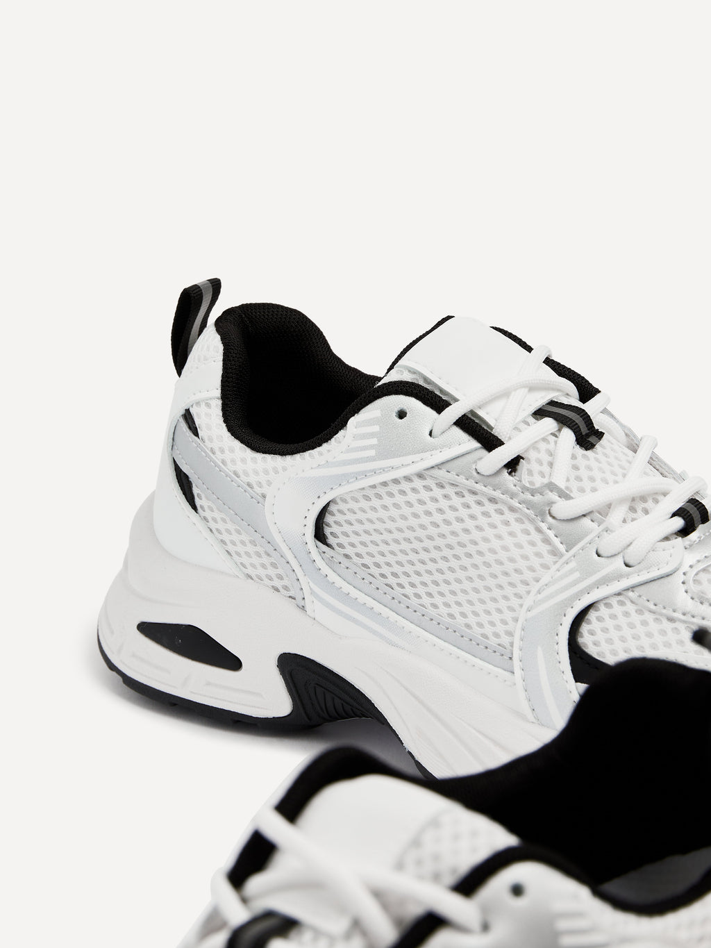 Venture White Mesh Trainers