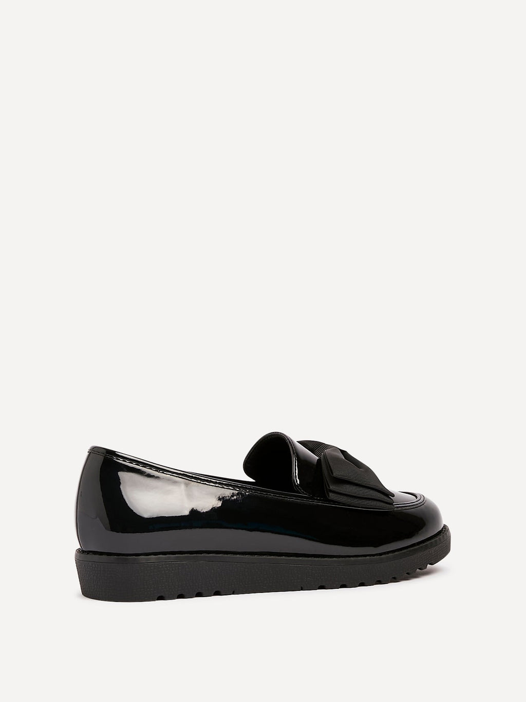 Violetta Wide Fit Patent Loafers