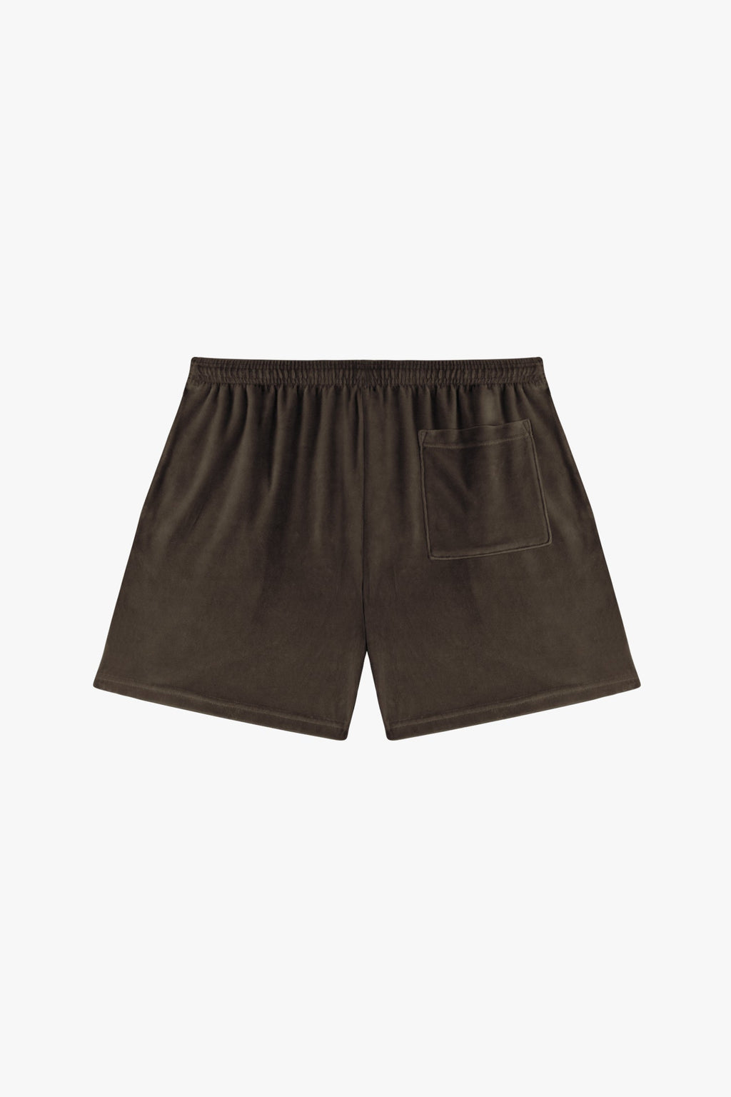 VLR442GD - Garment Dye Velour Mid-Length Wide Short