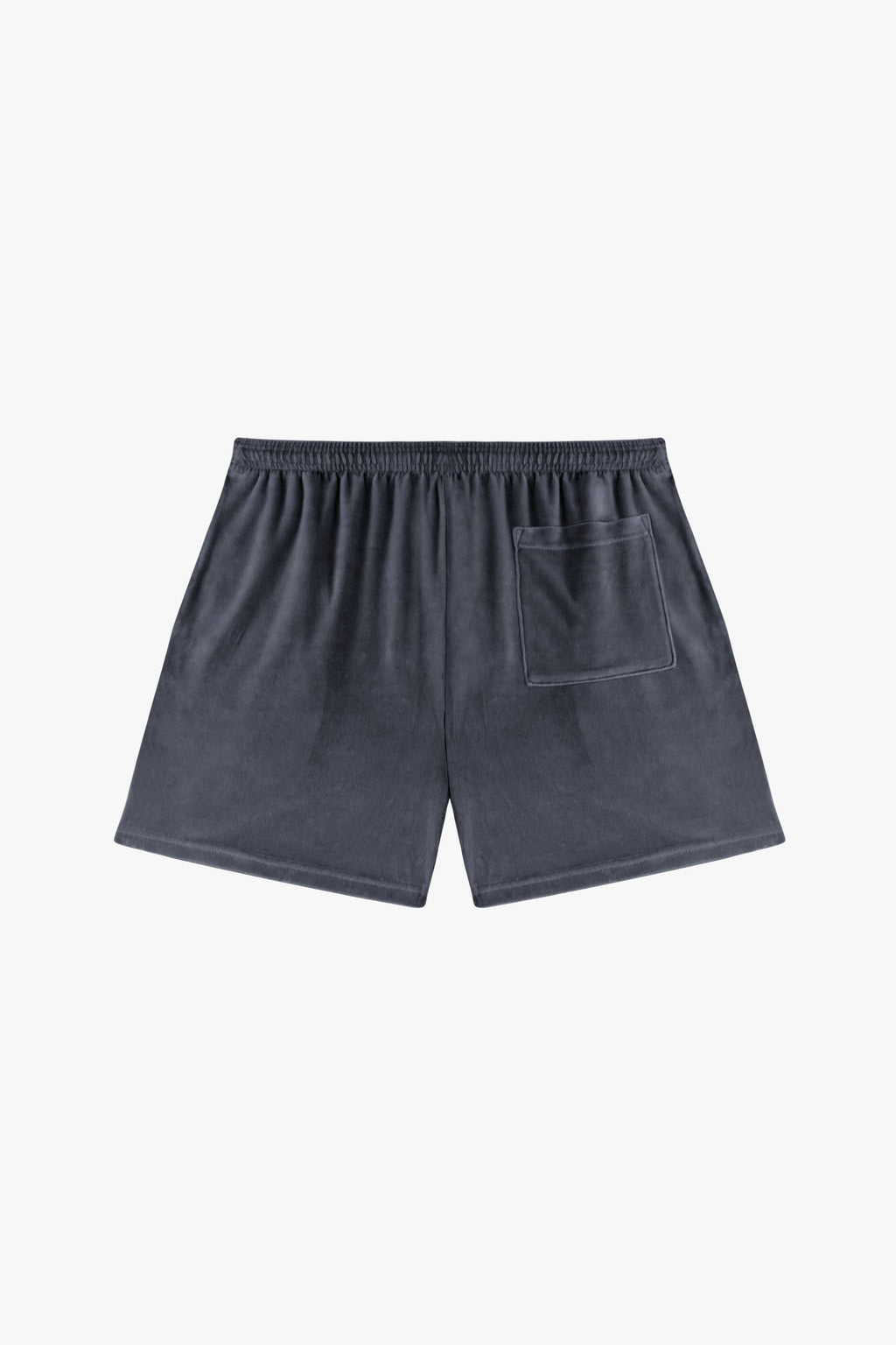 VLR442GD - Garment Dye Velour Mid-Length Wide Short