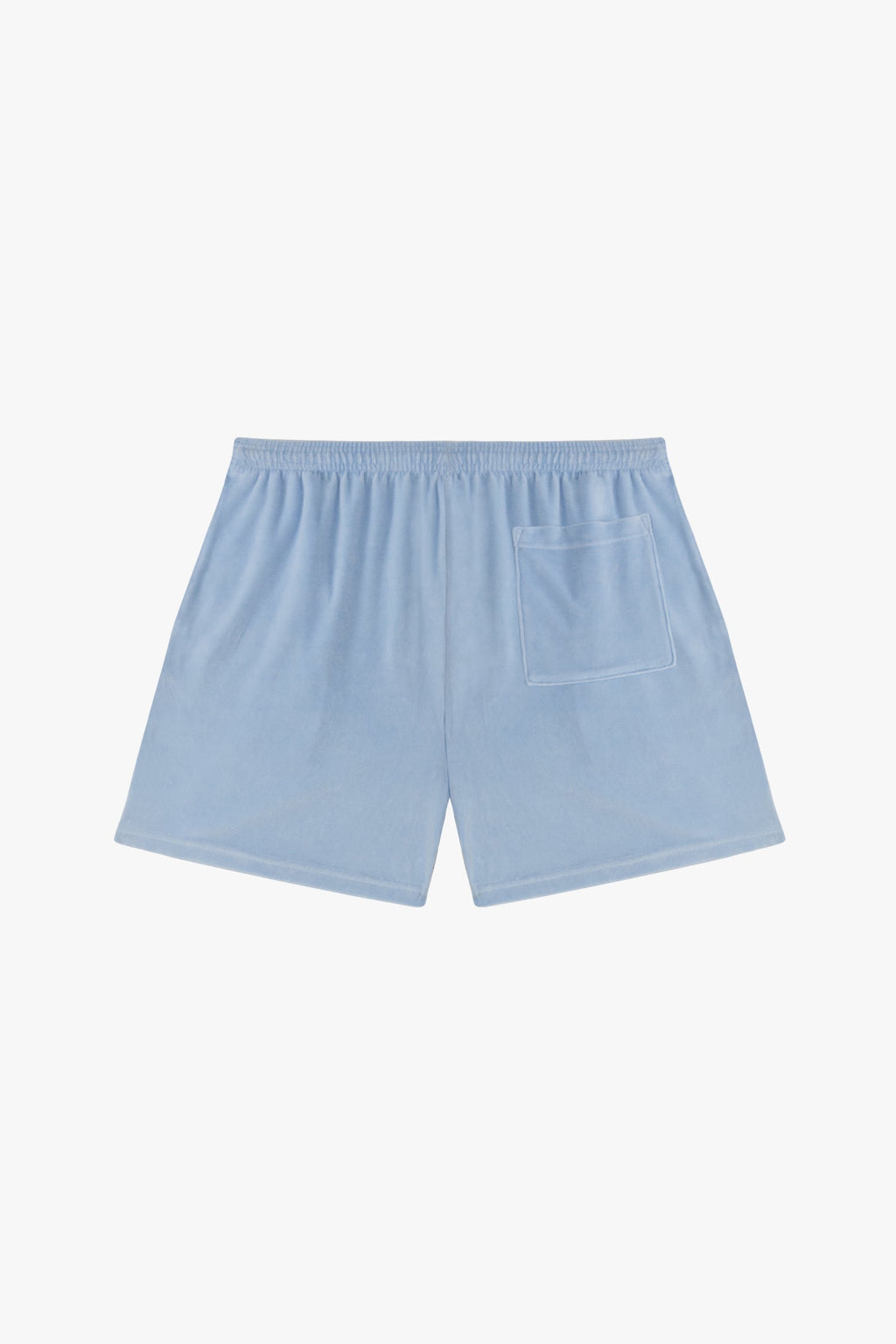 VLR442GD - Garment Dye Velour Mid-Length Wide Short