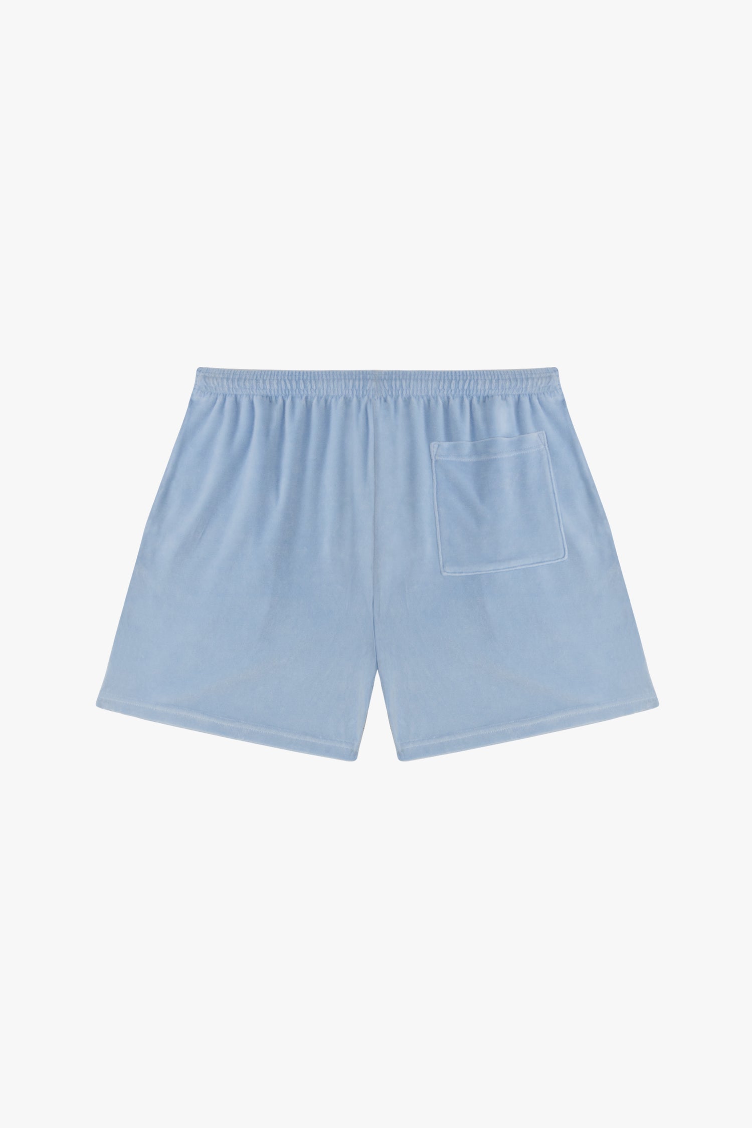 VLR442GD - Garment Dye Velour Mid-Length Wide Short