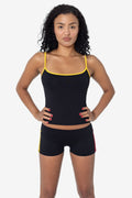 RAW352-WC - Athletic Stripe Performance Mini Short