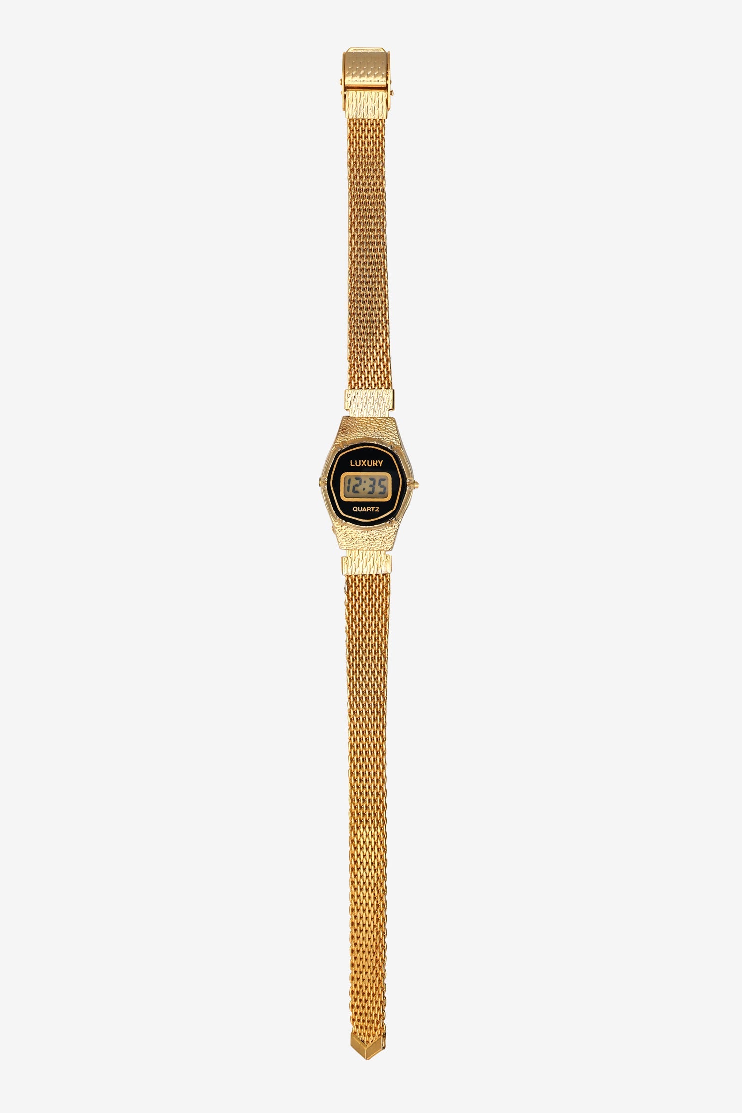 WCHRA58 - Tiny Metal Mesh Luxury Watch