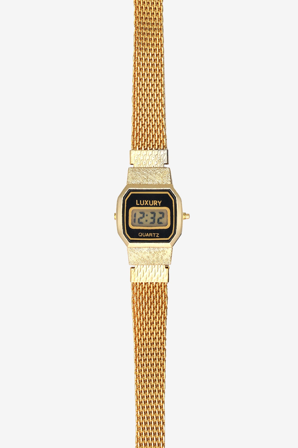 WCHRA55 - Tiny Metal Mesh Luxury Watch