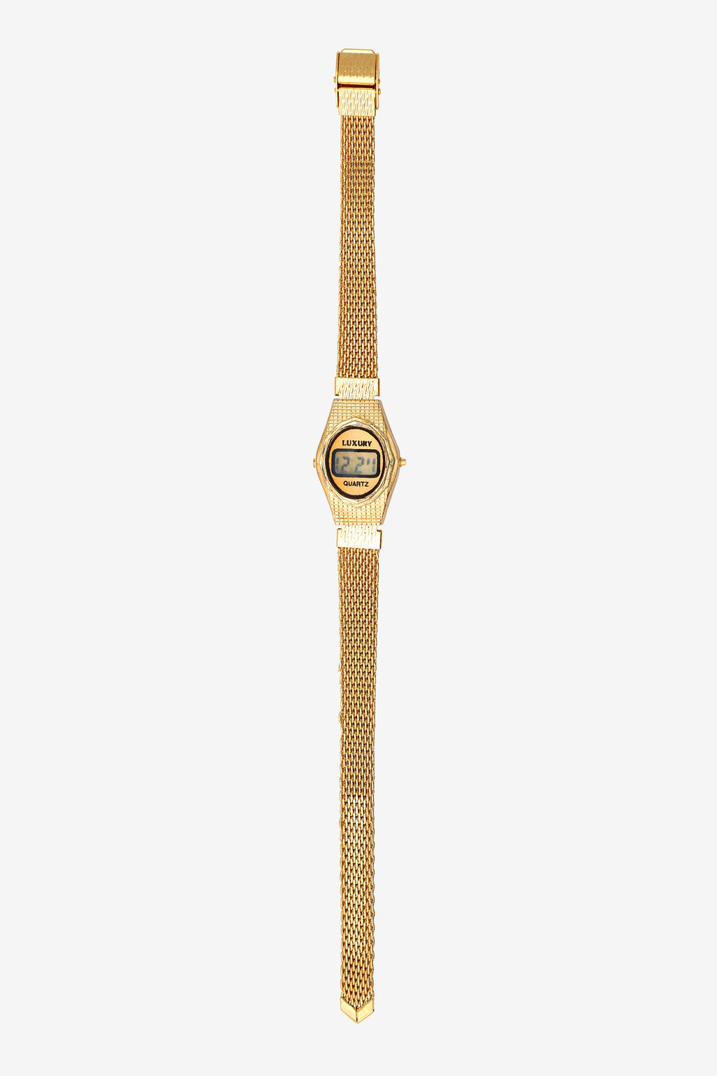 WCHRA56 - Tiny Oval Metal Mesh Luxury Watch