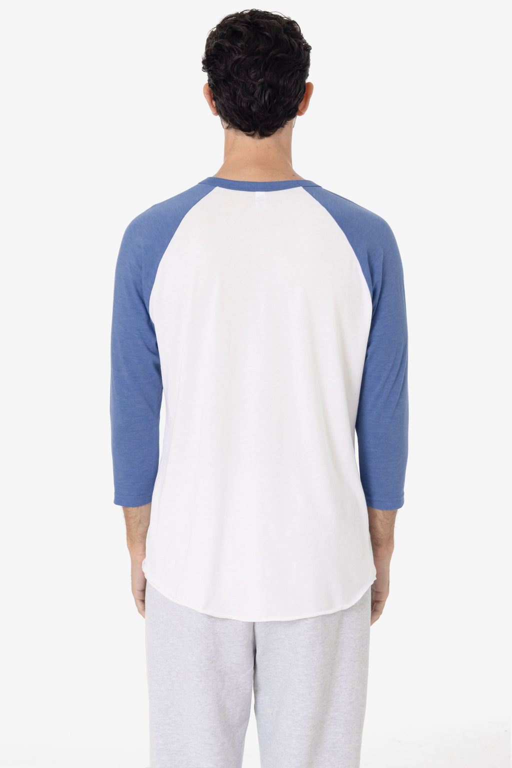 FF53 - 3/4 Sleeve Poly Cotton Raglan
