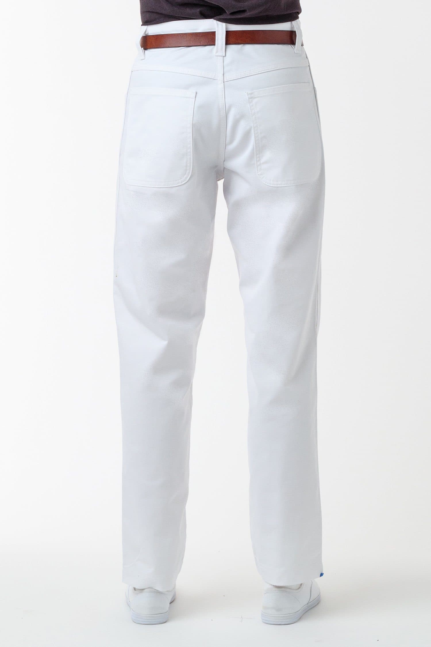 RTWL01 - Twill Work Pants White