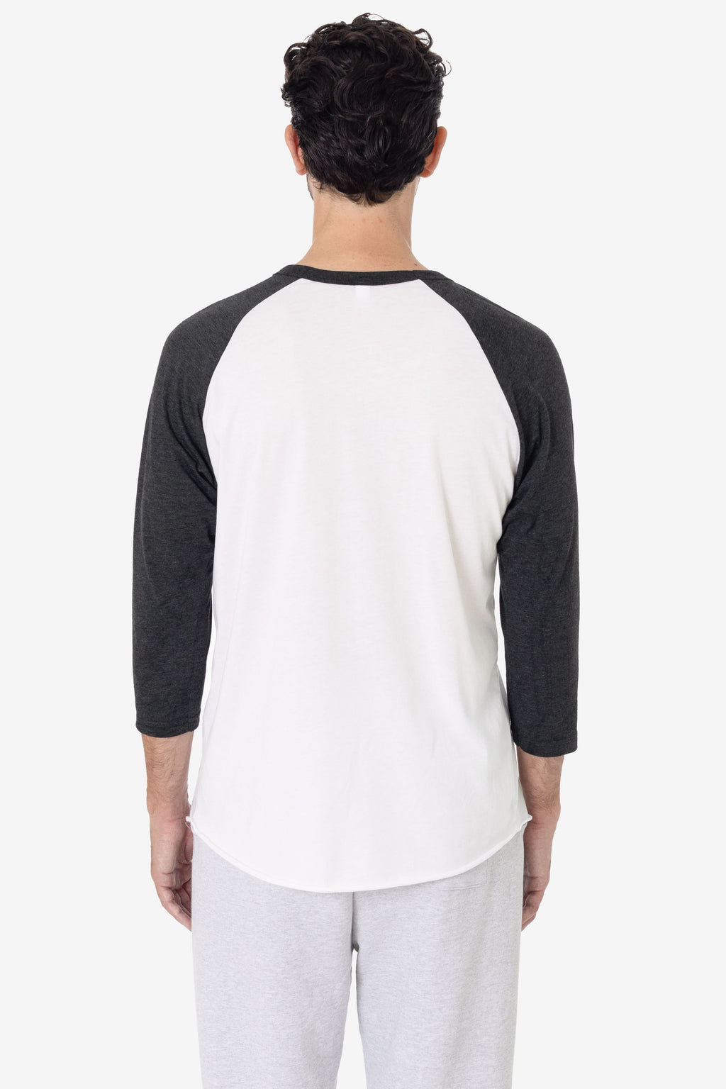 FF53 - 3/4 Sleeve Poly Cotton Raglan