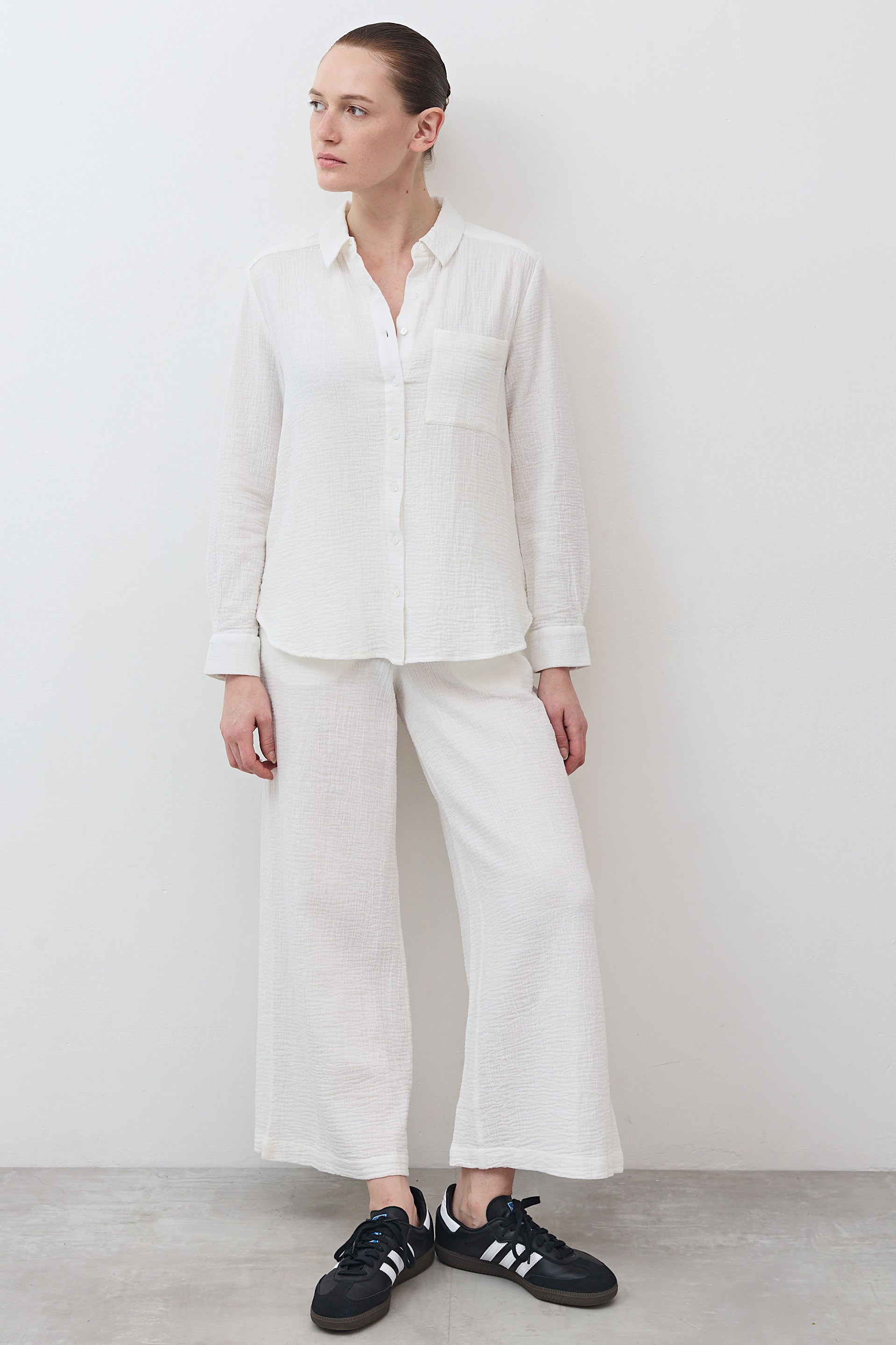 Airy Wide Leg Pants