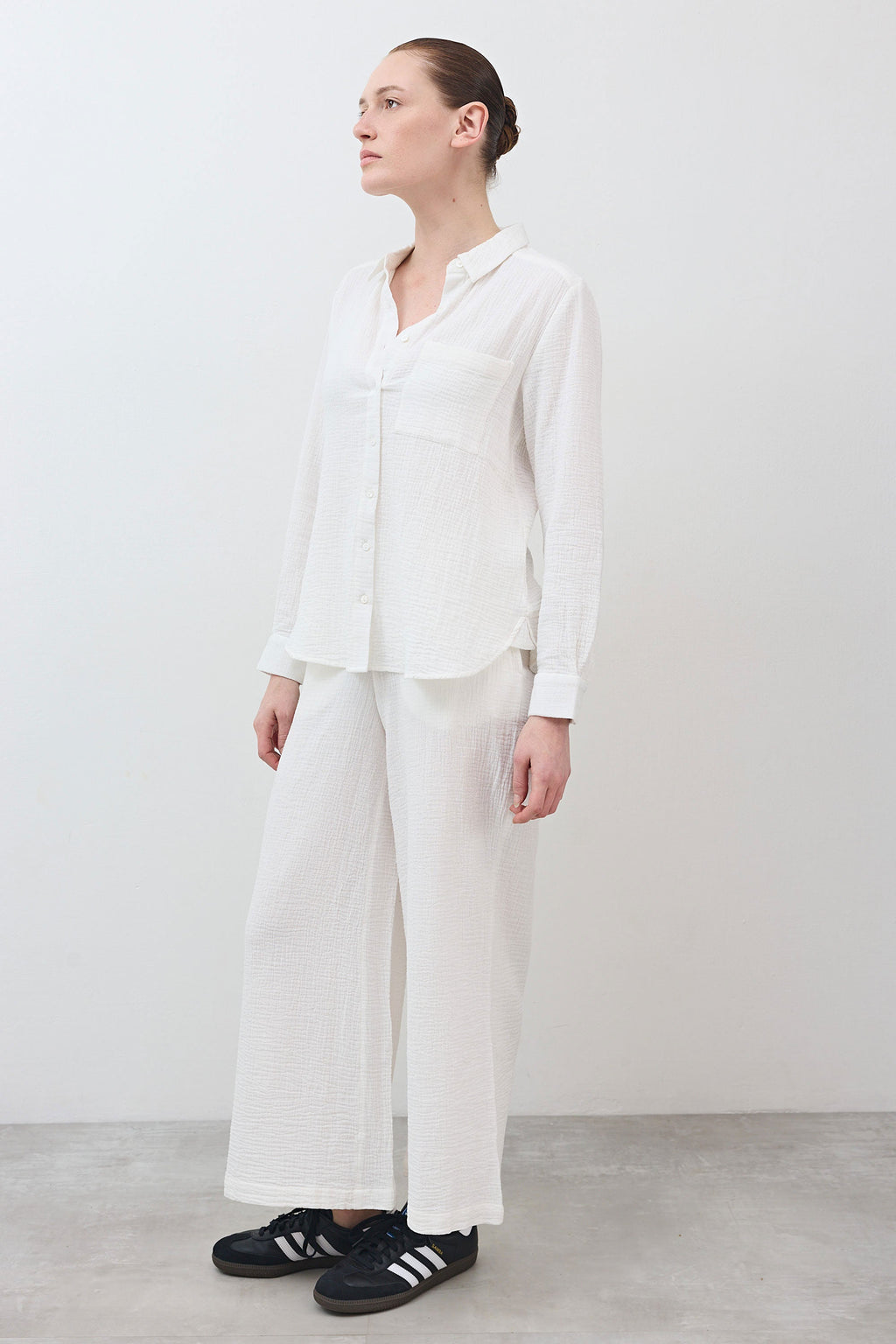 Airy Wide Leg Pants