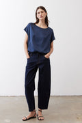 Almost A Tee Silk Blouse