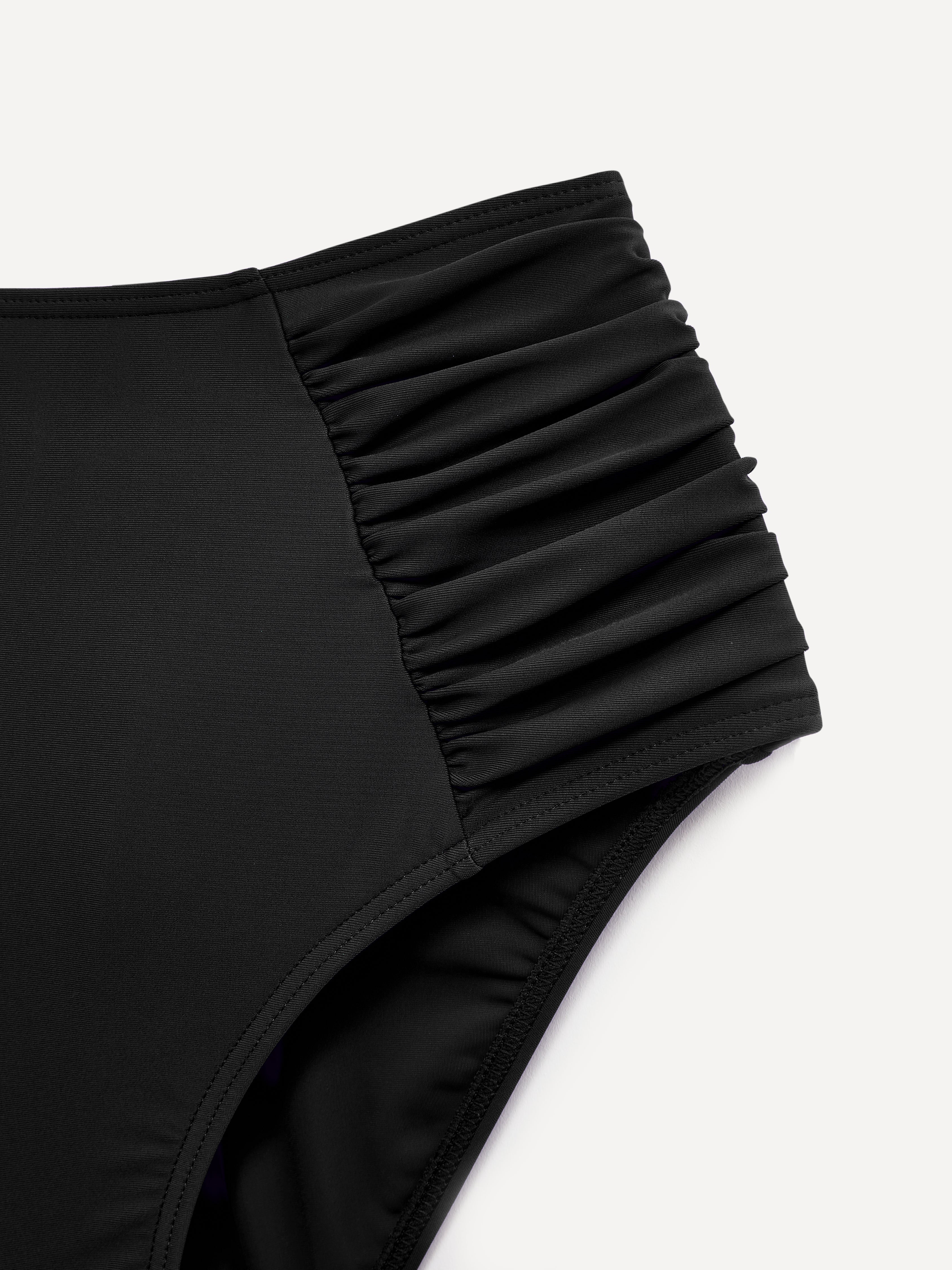 Amalfi Black High Waisted Tummy Control Bikini
