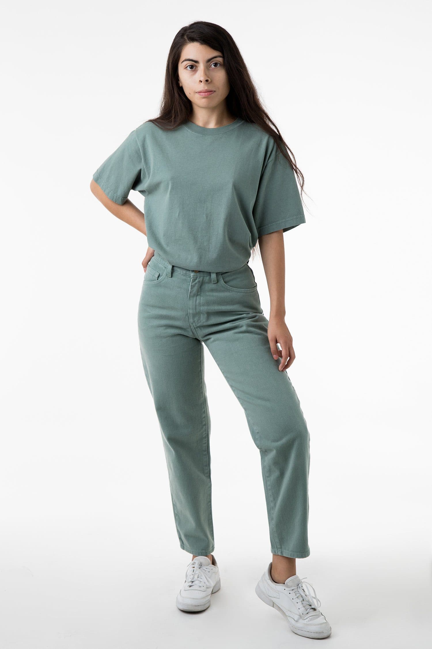 RBDW01GD - Garment Dye Women's Relaxed Fit Bull Denim Jean