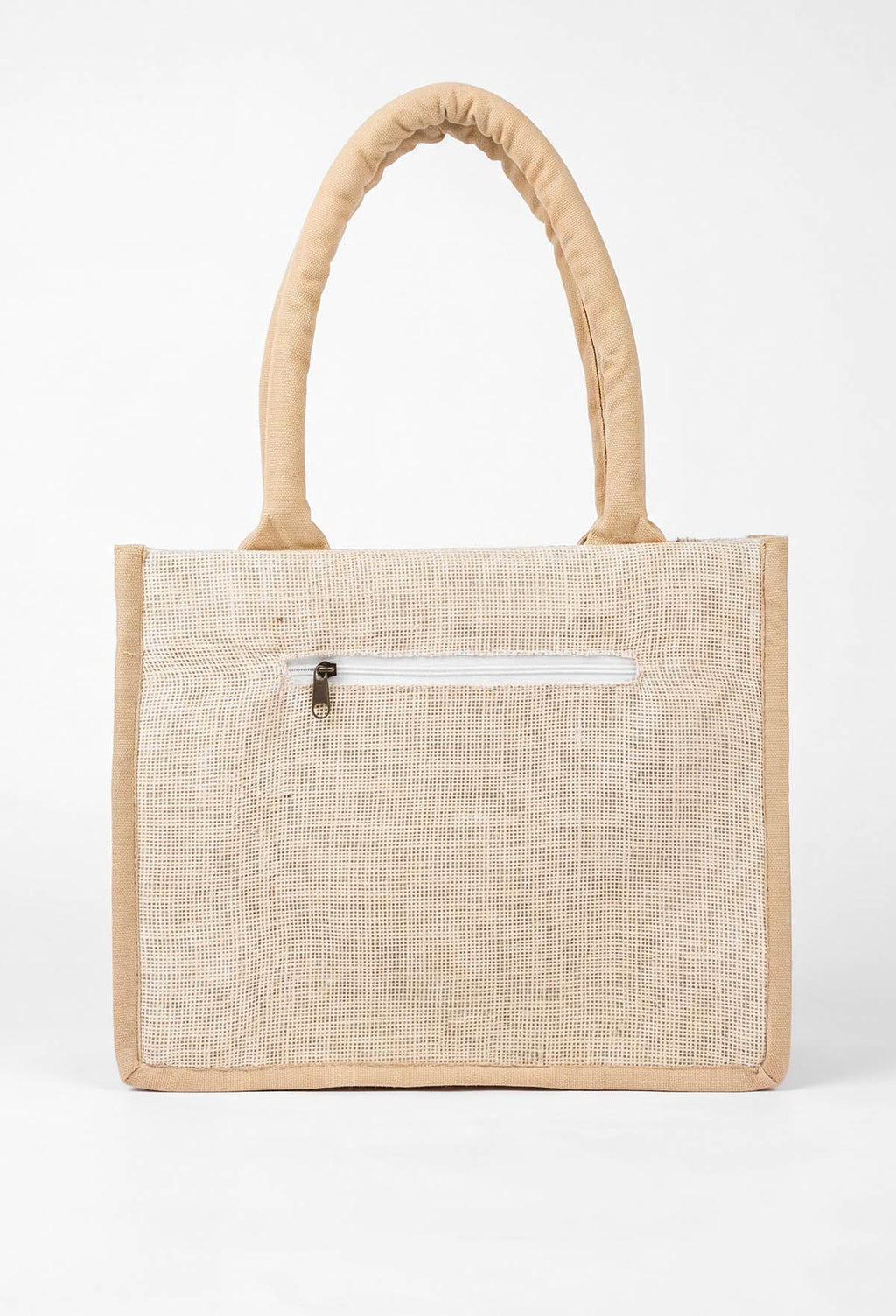 Beachside Beige Beach Beaded Bag