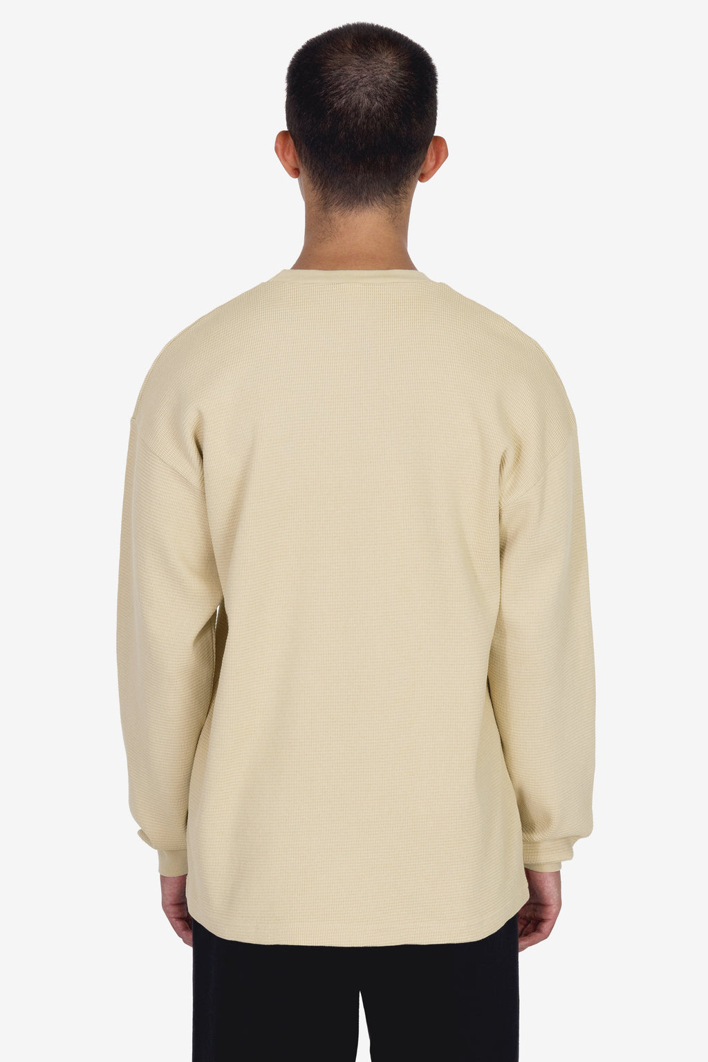 TX407GD Mix - Long Sleeve Heavy Thermal Crew Neck