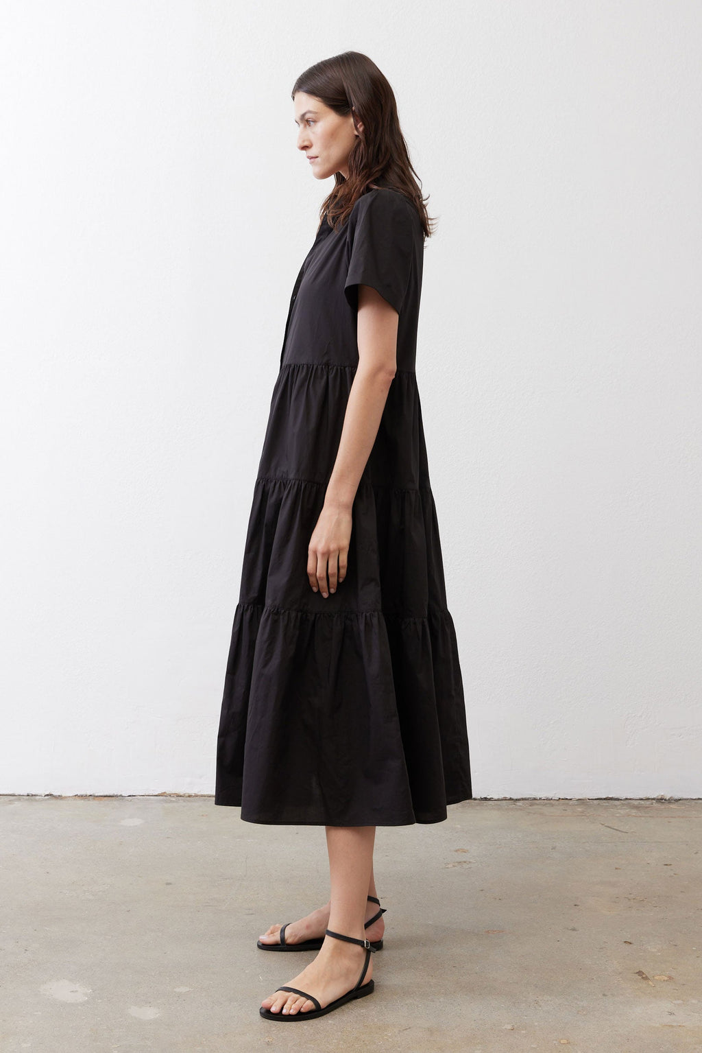 Breaking Free Long Poplin Dress