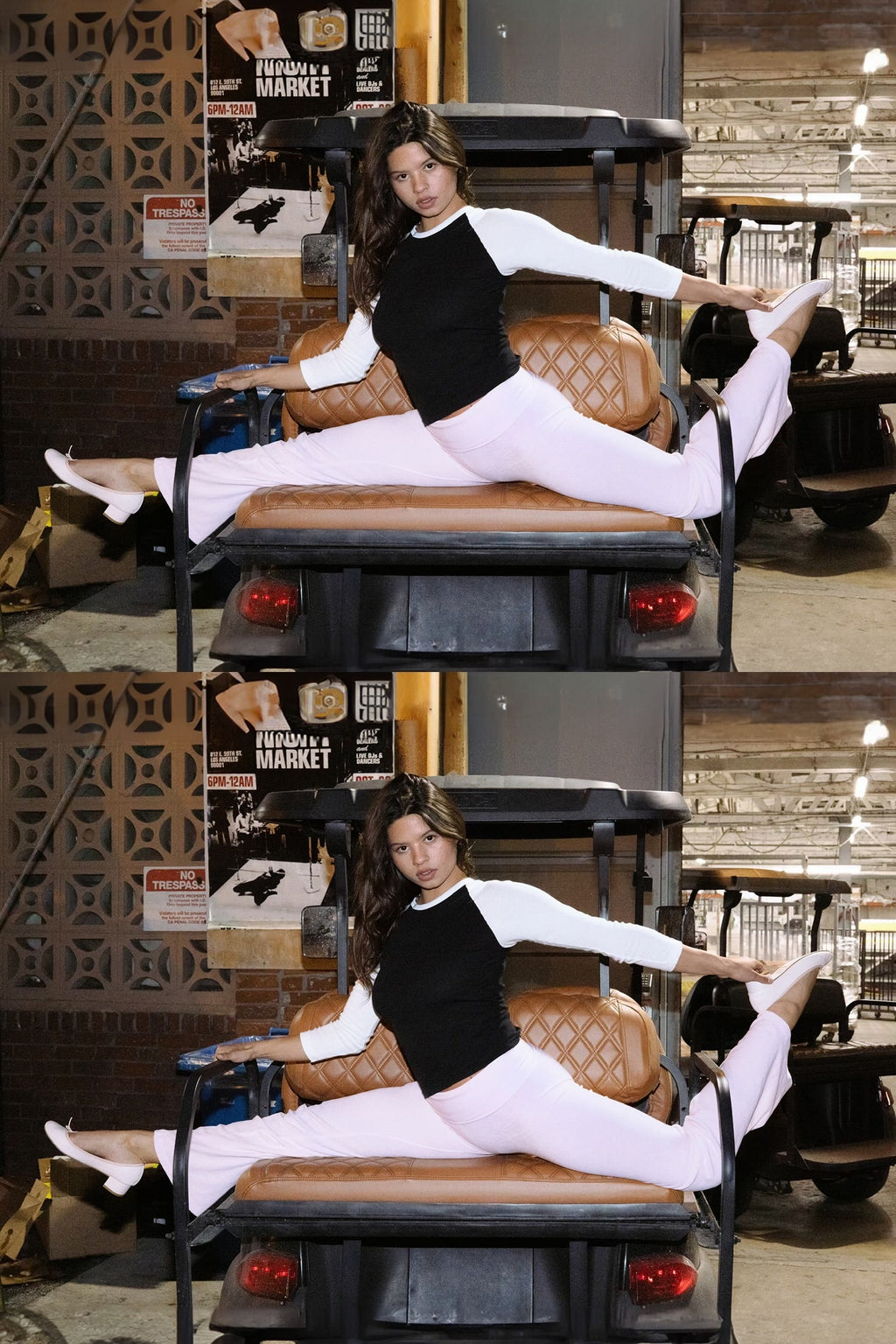 VLR300GD - Velour Garment Dye Yoga Legging