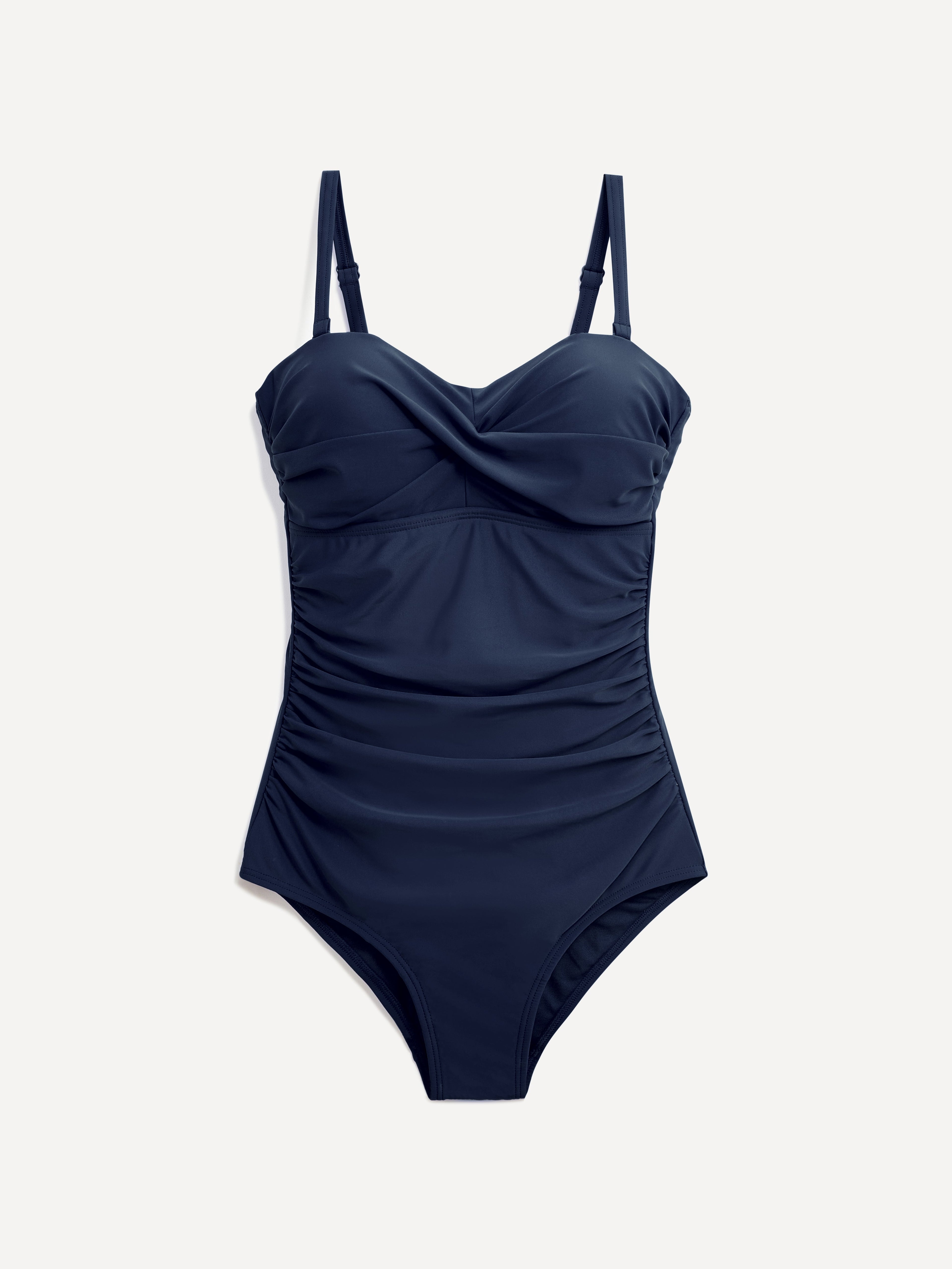 Capri Navy Tummy Control Swimsuit