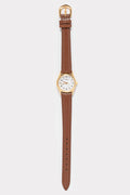 WCHADBCAT - Casio Women's Siberian Cat Leather Watch