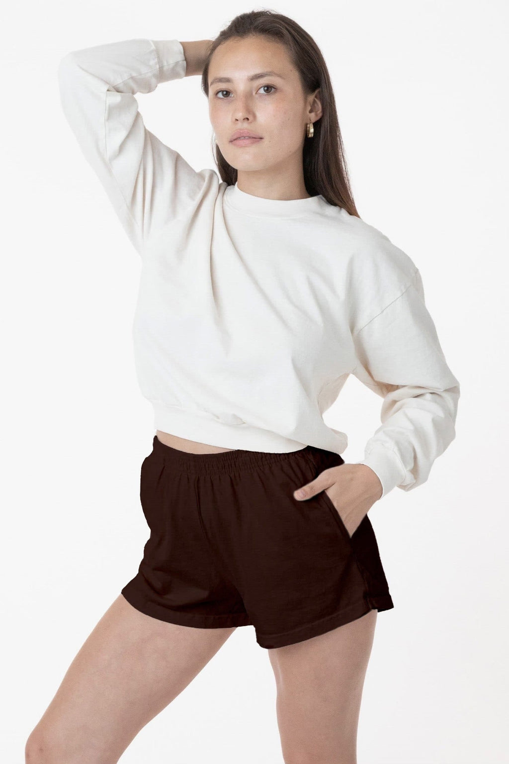 1214GD - Heavy Jersey Garment Dye Short Shorts