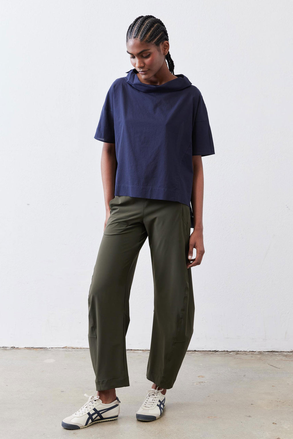 Dolman Drape Neck Top