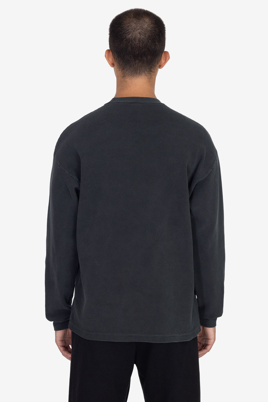 TX407GD Mix - Long Sleeve Heavy Thermal Crew Neck
