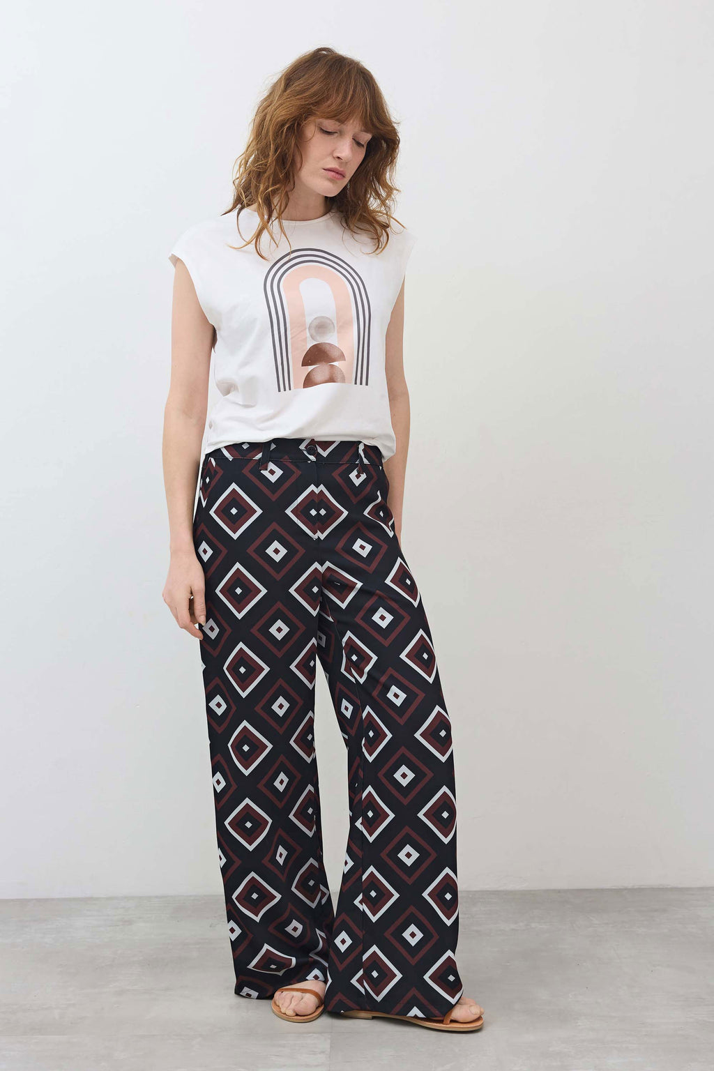The Editor Wide Leg Trousers