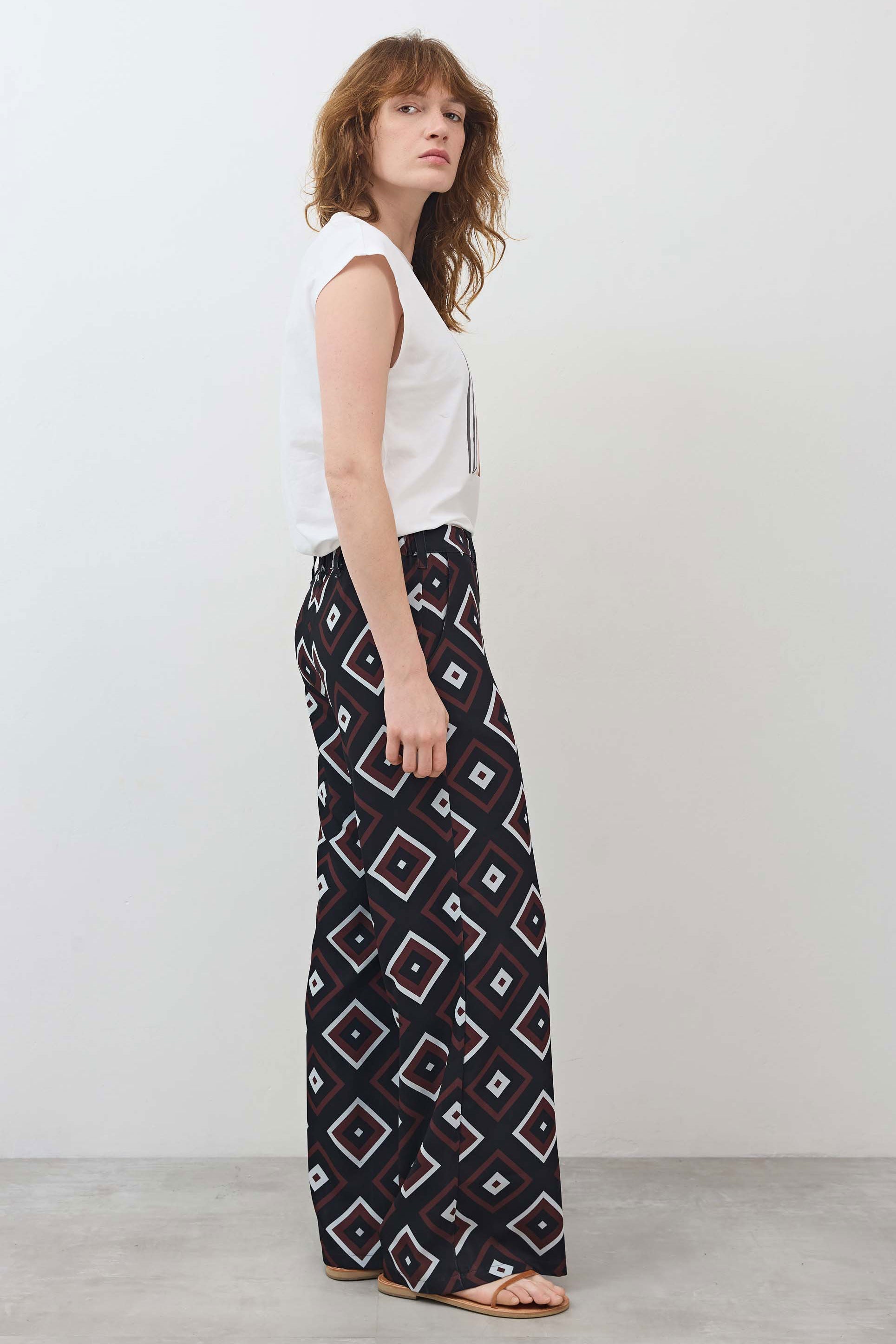 The Editor Wide Leg Trousers