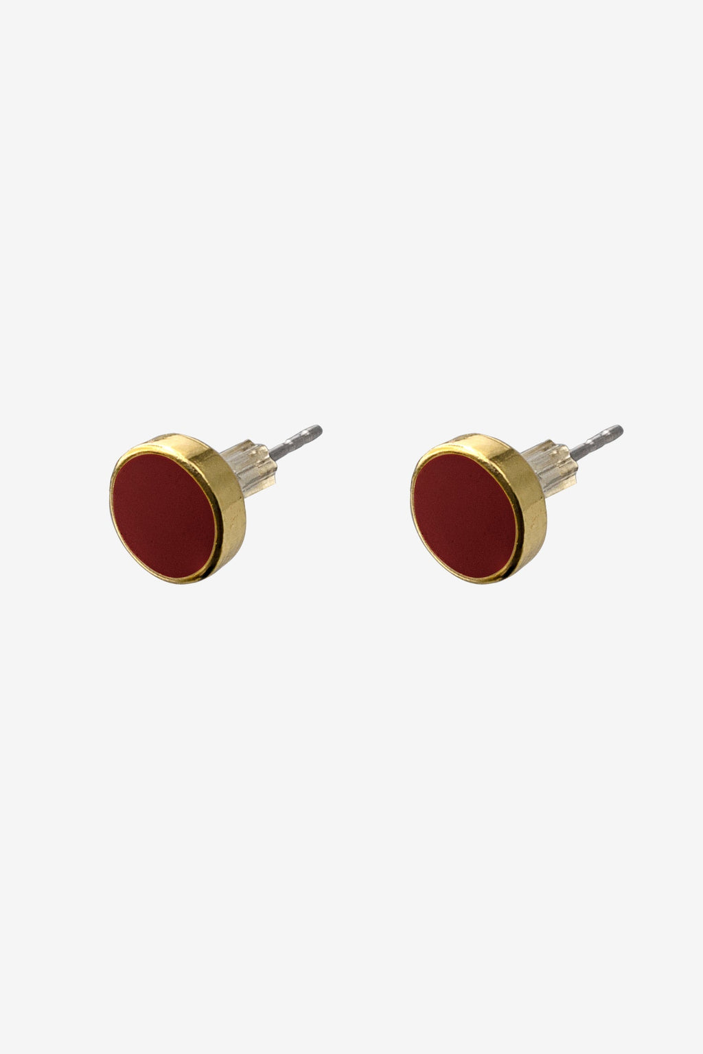 EARES70 - 7mm Enamel Stud Earrings