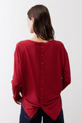Essential Top With Buttons In The Back