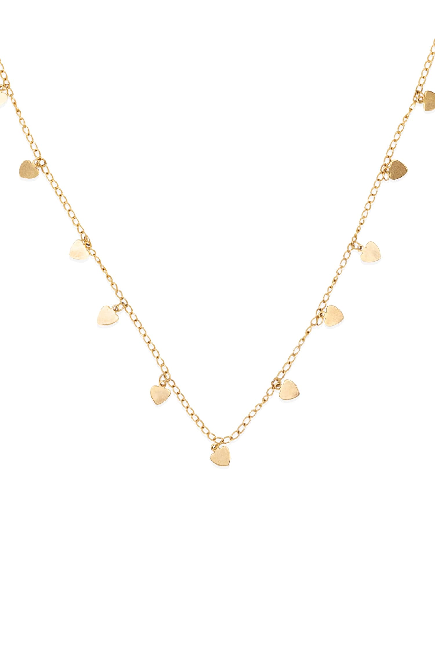 HRTCHNCK - Heart Charm Necklace