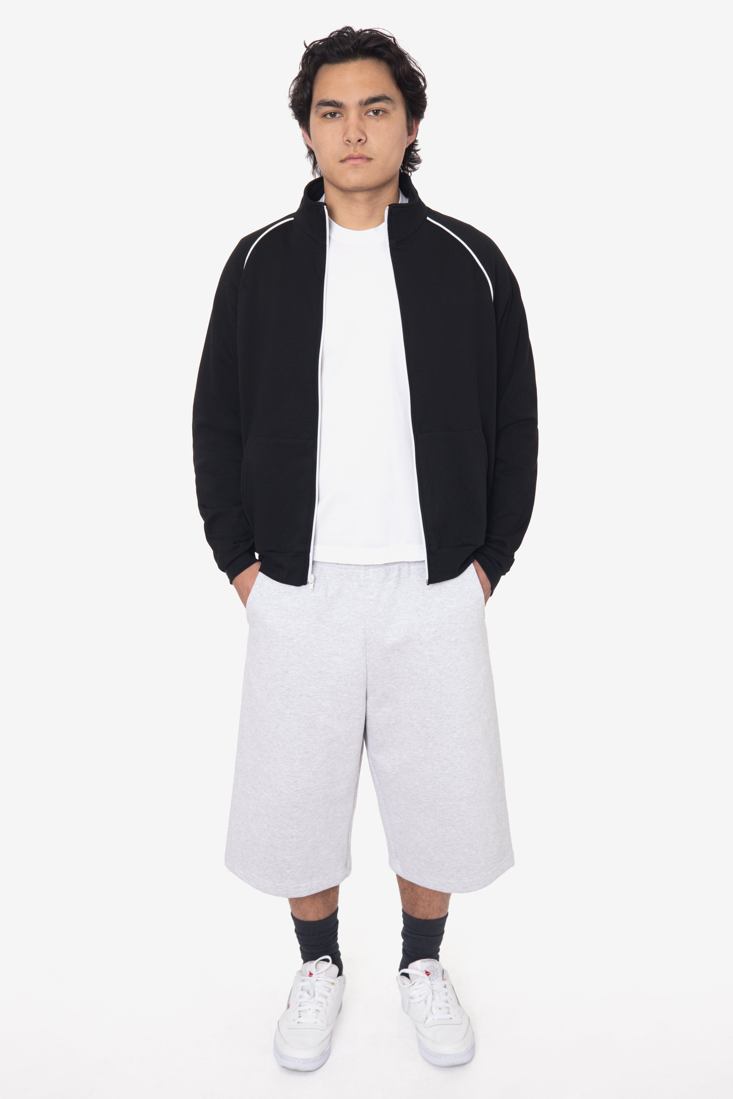 HF-442 - Heavy Fleece Extra Wide Sweat Shorts