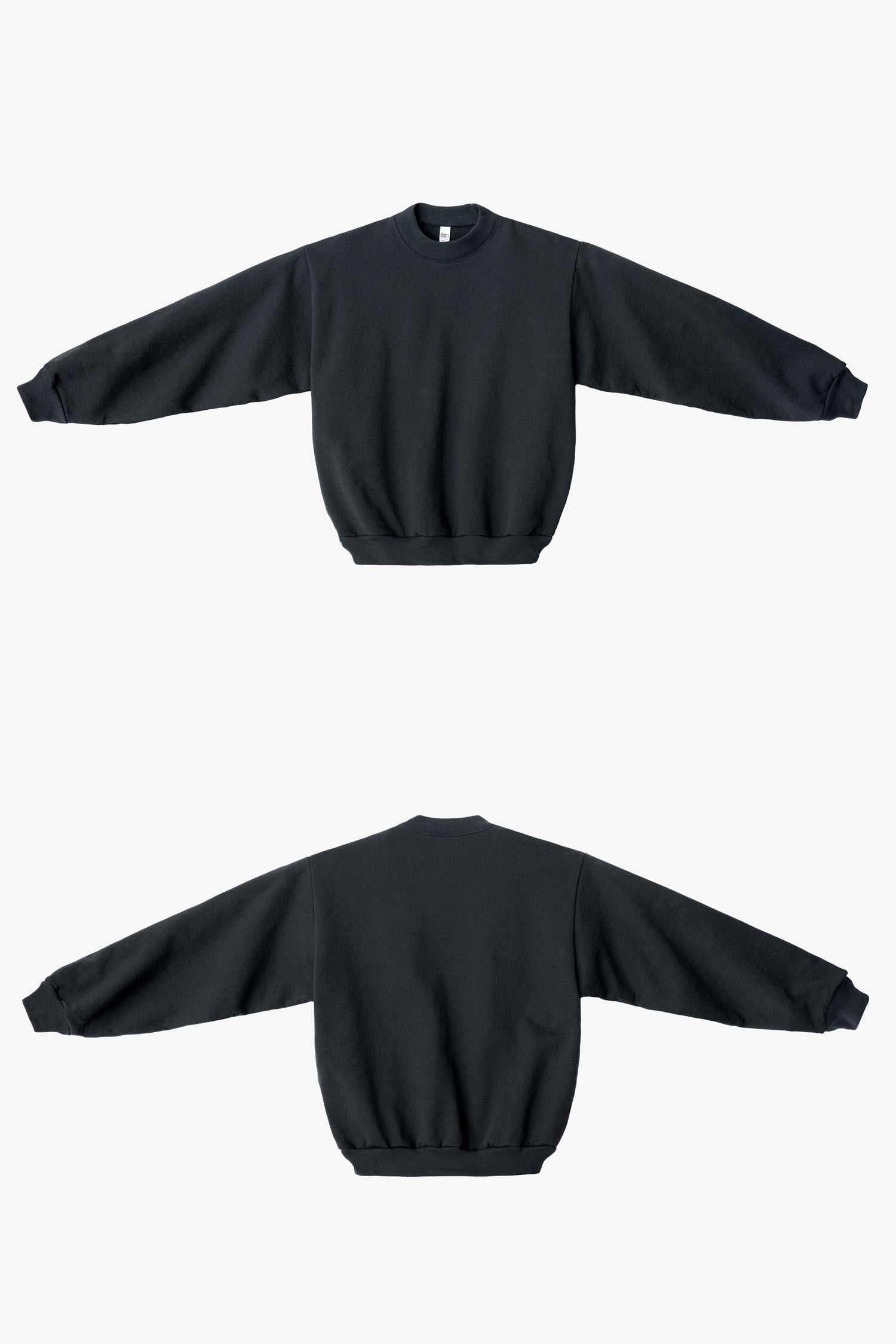 HF07 - Heavy Fleece Crewneck Sweatshirt (Piece Dye)