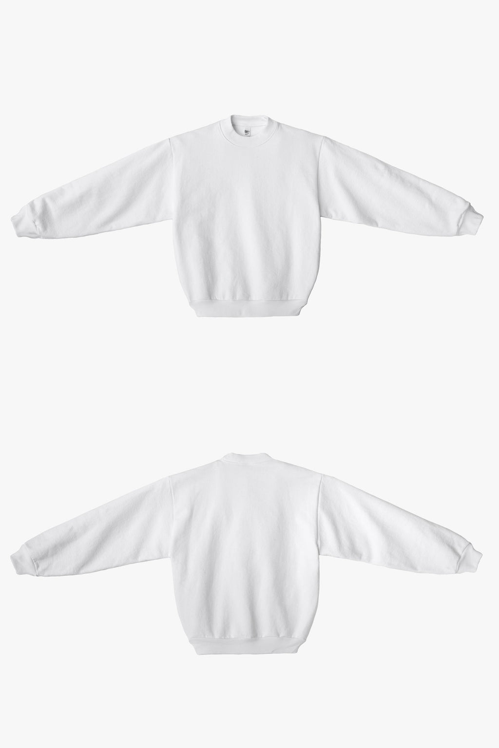 HF07 - Heavy Fleece Crewneck Sweatshirt (Piece Dye)
