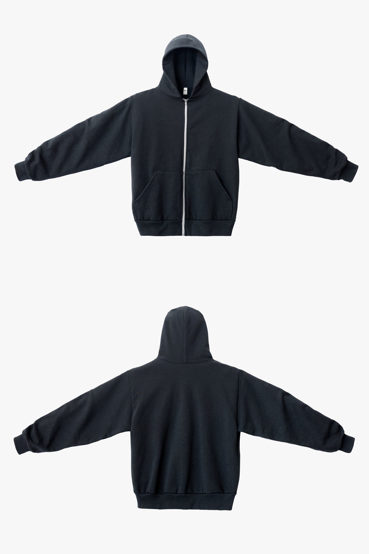 HF10 - Heavy Fleece Zip-Up Hoodie (Piece Dye)